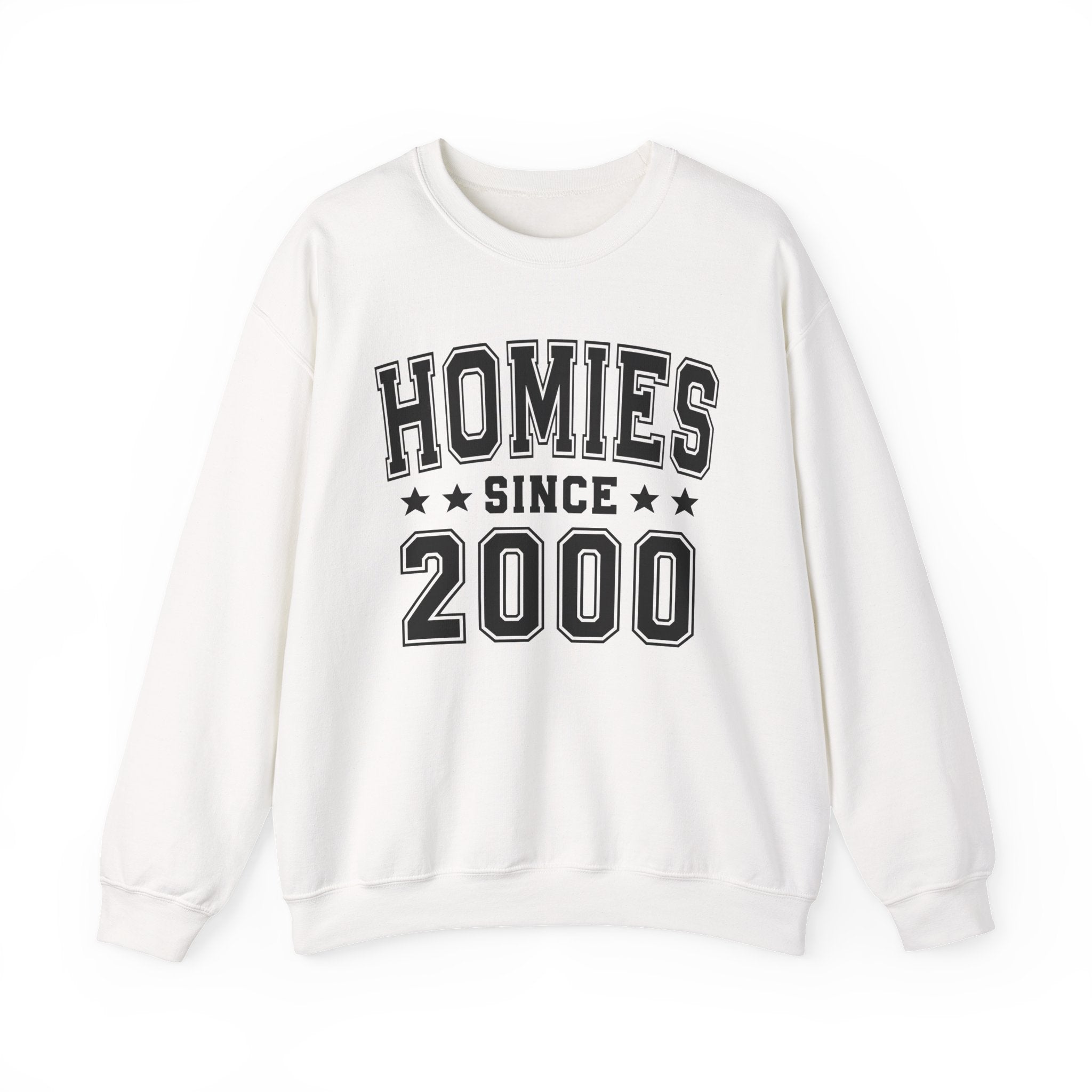 Homies Since (Personalized Date) —  Friendship Milestone Sweatshirt