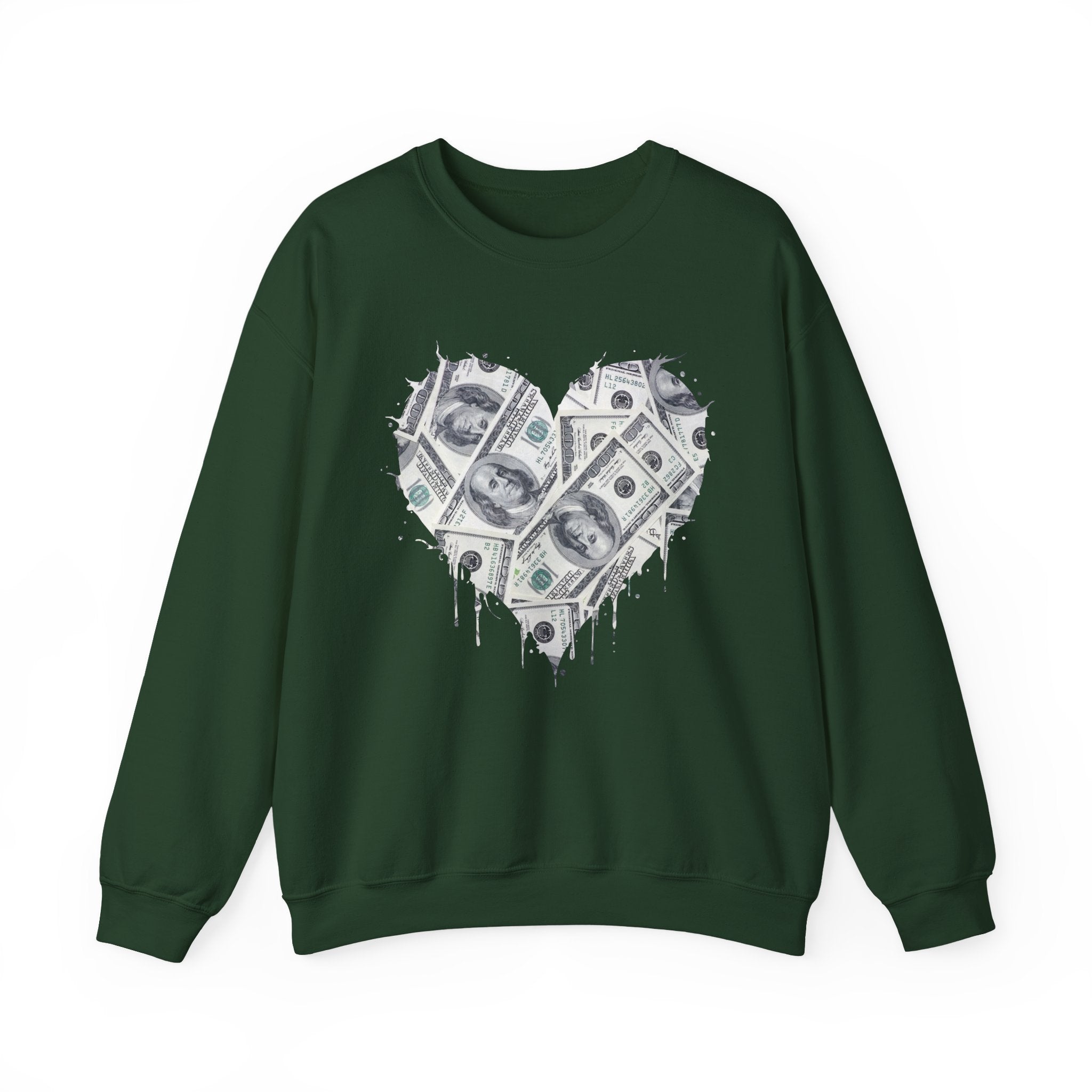 Valentine's Day (Money Heart) -  Sweatshirt