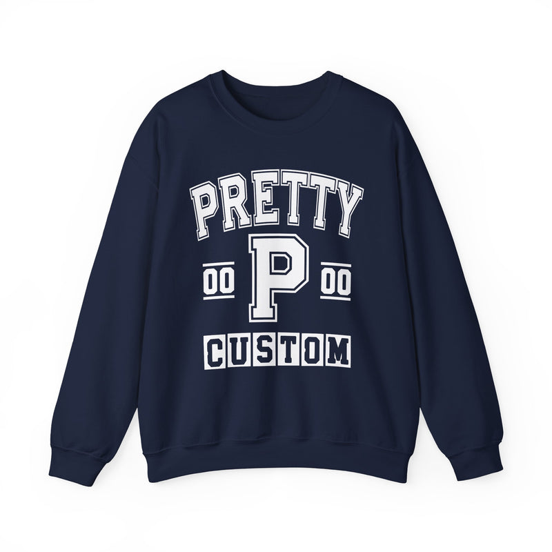 Custom Pretty Varsity Sweatshirt — Customize Birthday Day/Month/Year — Customize Gemini Season/Nation