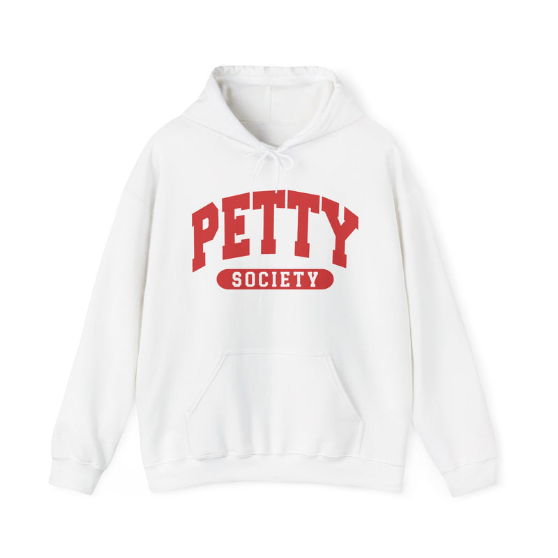 Petty Society — Retro Collegiate Hoodie