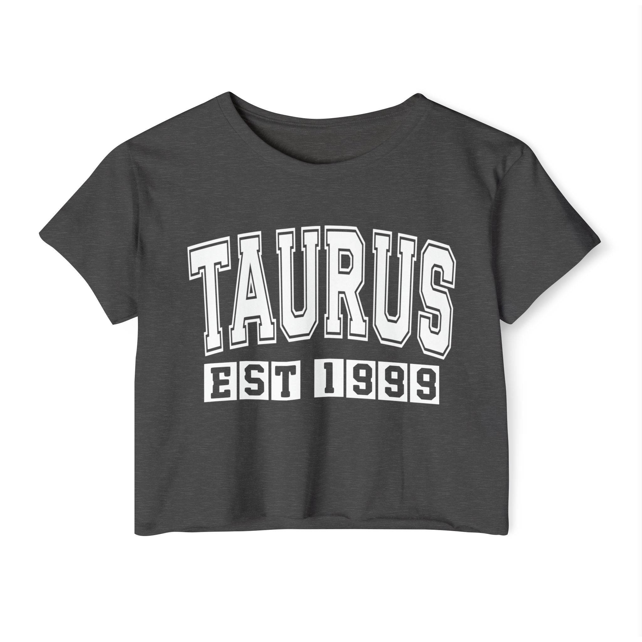 Taurus EST (YEAR) Personalization -  Crop Top