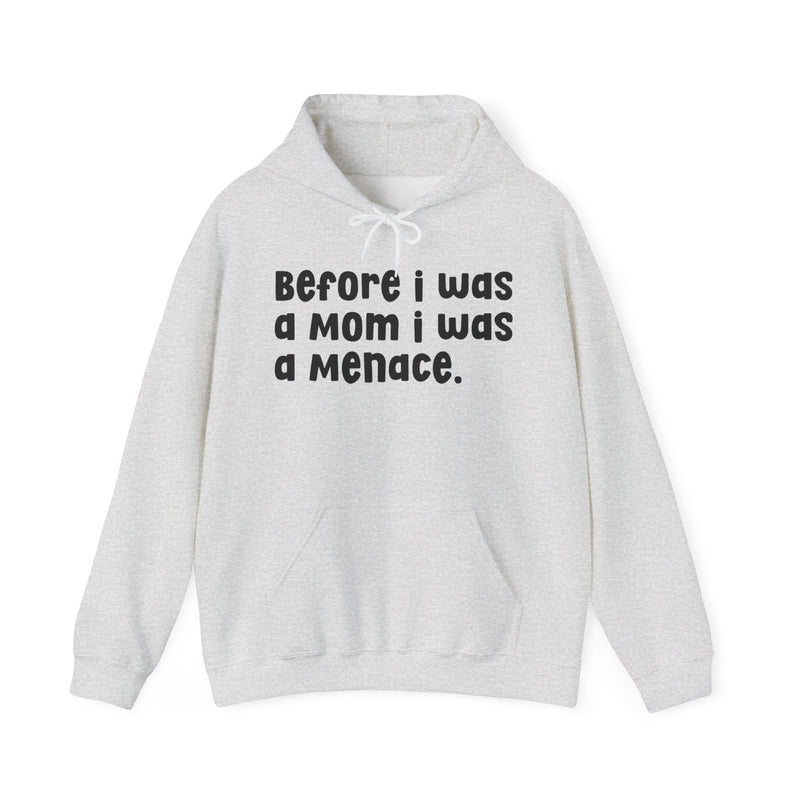 Before I Was A Mother I Was A Menace — Hoodie