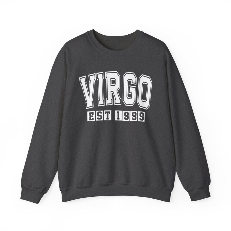 Virgo (EST YEAR) Personalization — Zodiac Graphic Sweatshirt