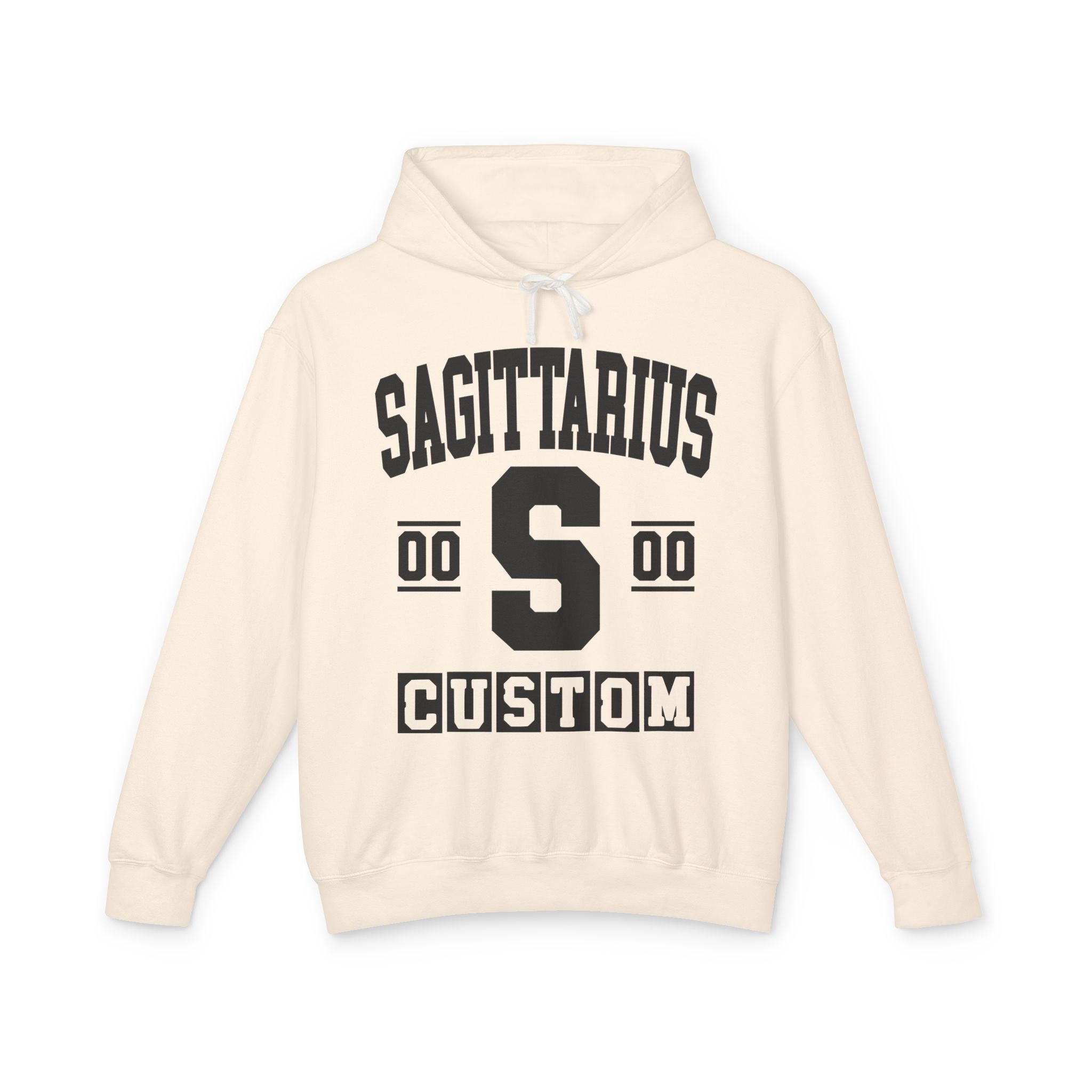 Custom Sagittarius Varsity Hoodie - Customize Birthday Day/Month/Year - Customize Gemini Season/Nation