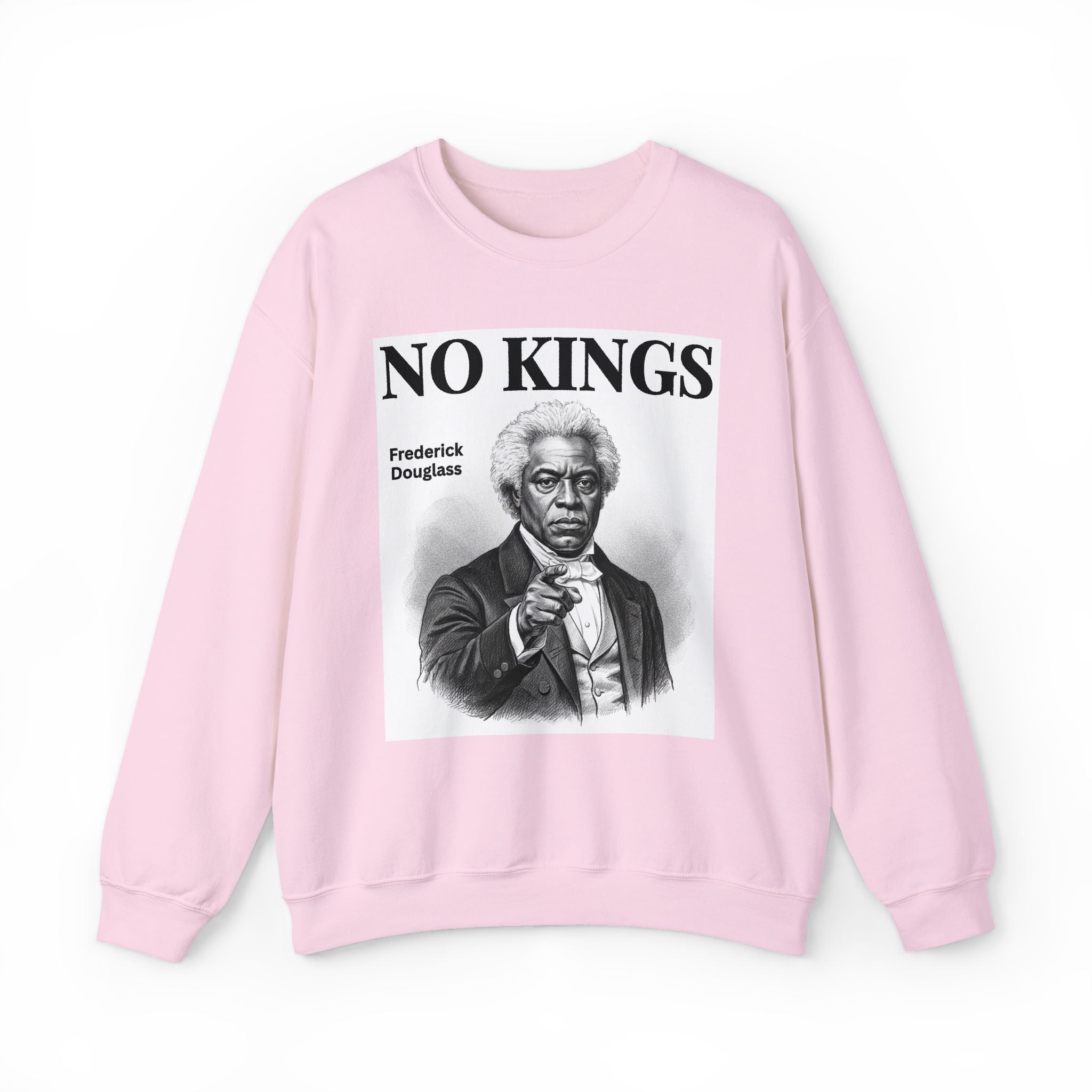 No Kings Frederick Douglass — Sweatshirt