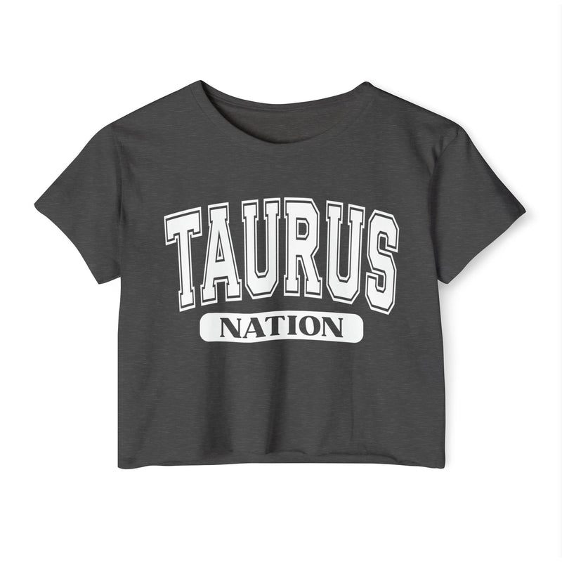Taurus Nation — Women’s Zodiac Festival Crop Top