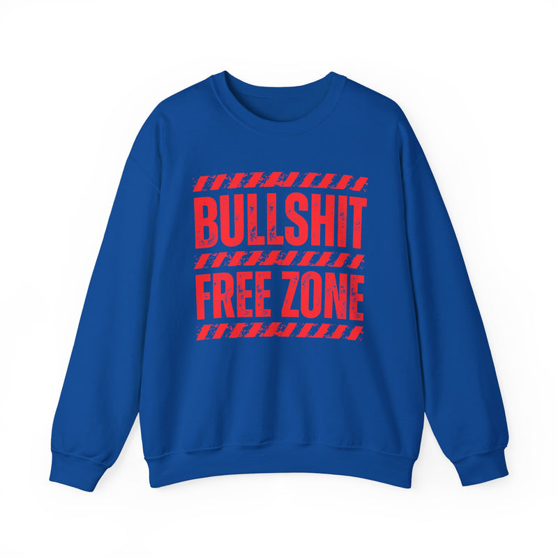 Bullshit Free Zone － Funny Energy Hoodie