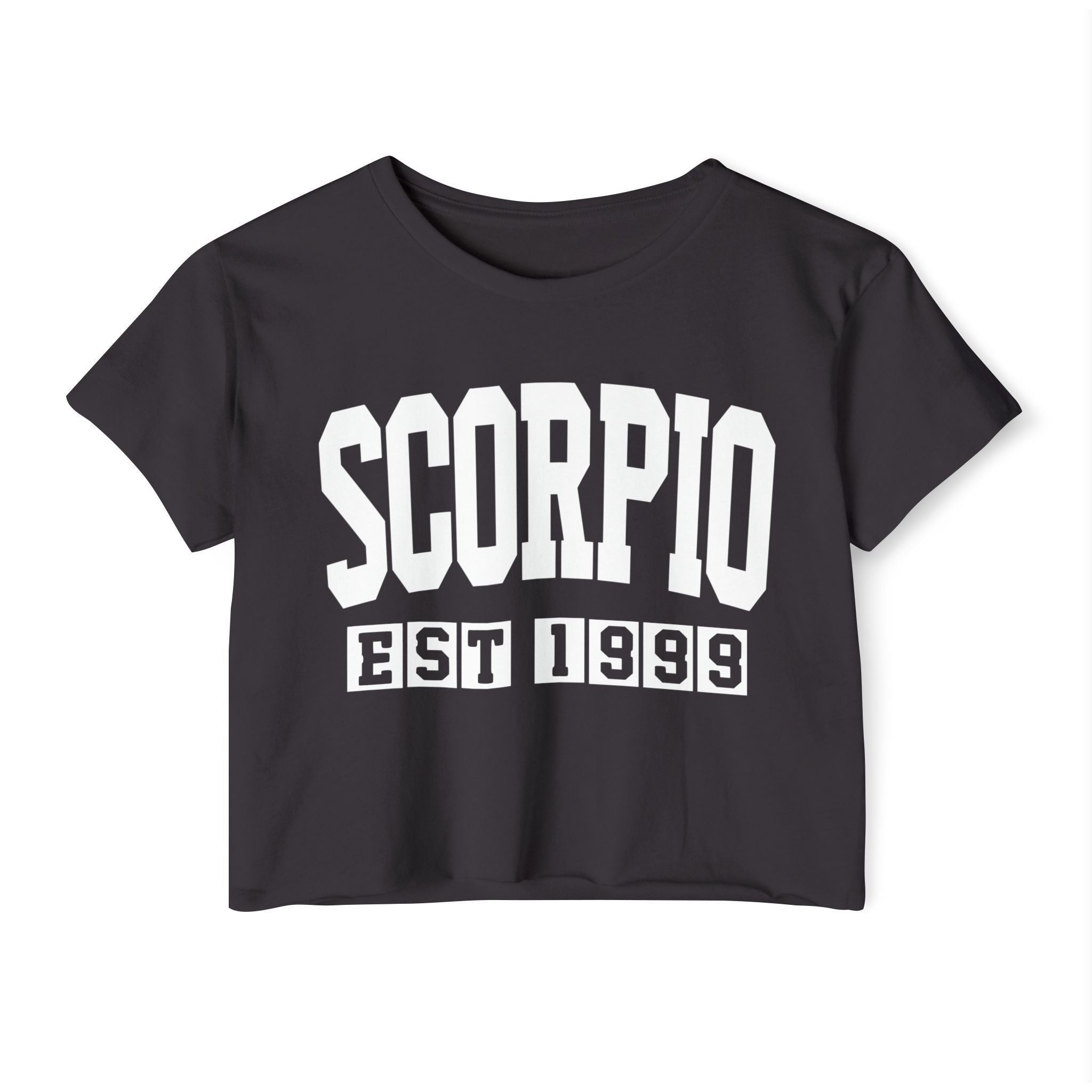Scorpio EST (YEAR) Personalization -  Crop Top