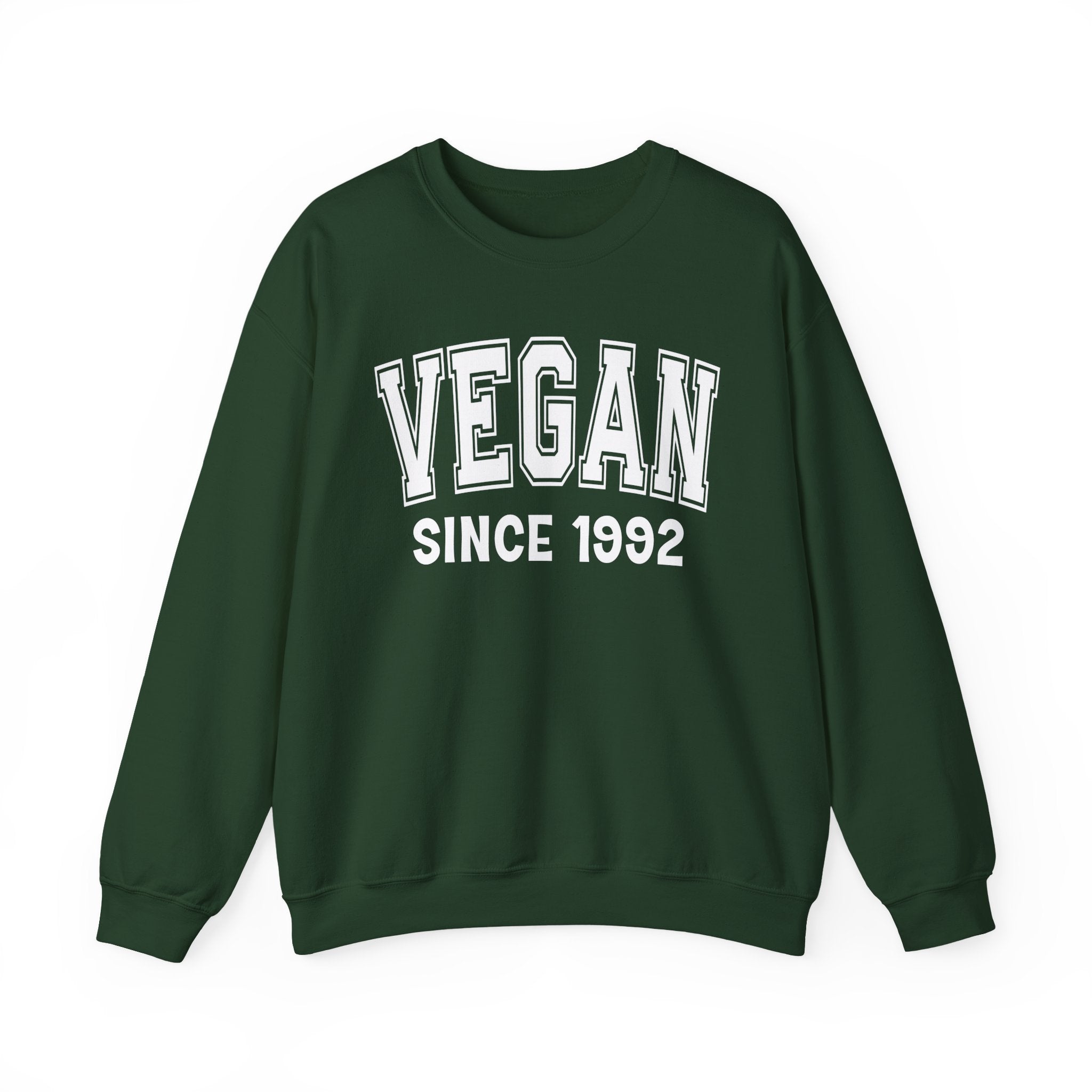 Vegan Personalization Sweatshirt - Add Your Special "Since Date"