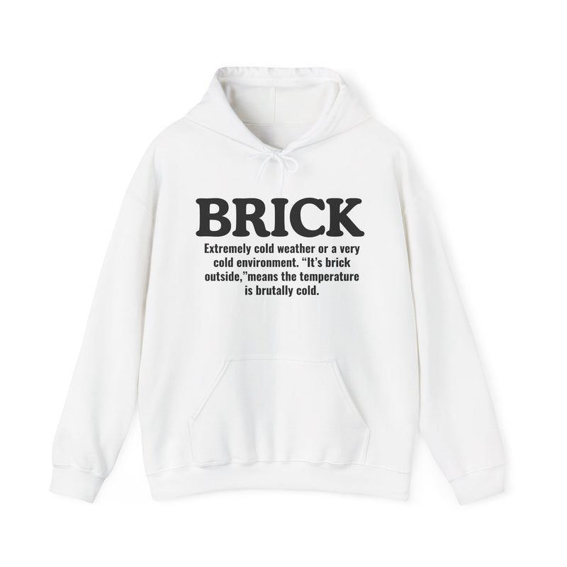 Brick — Street Slang Definition Hoodie