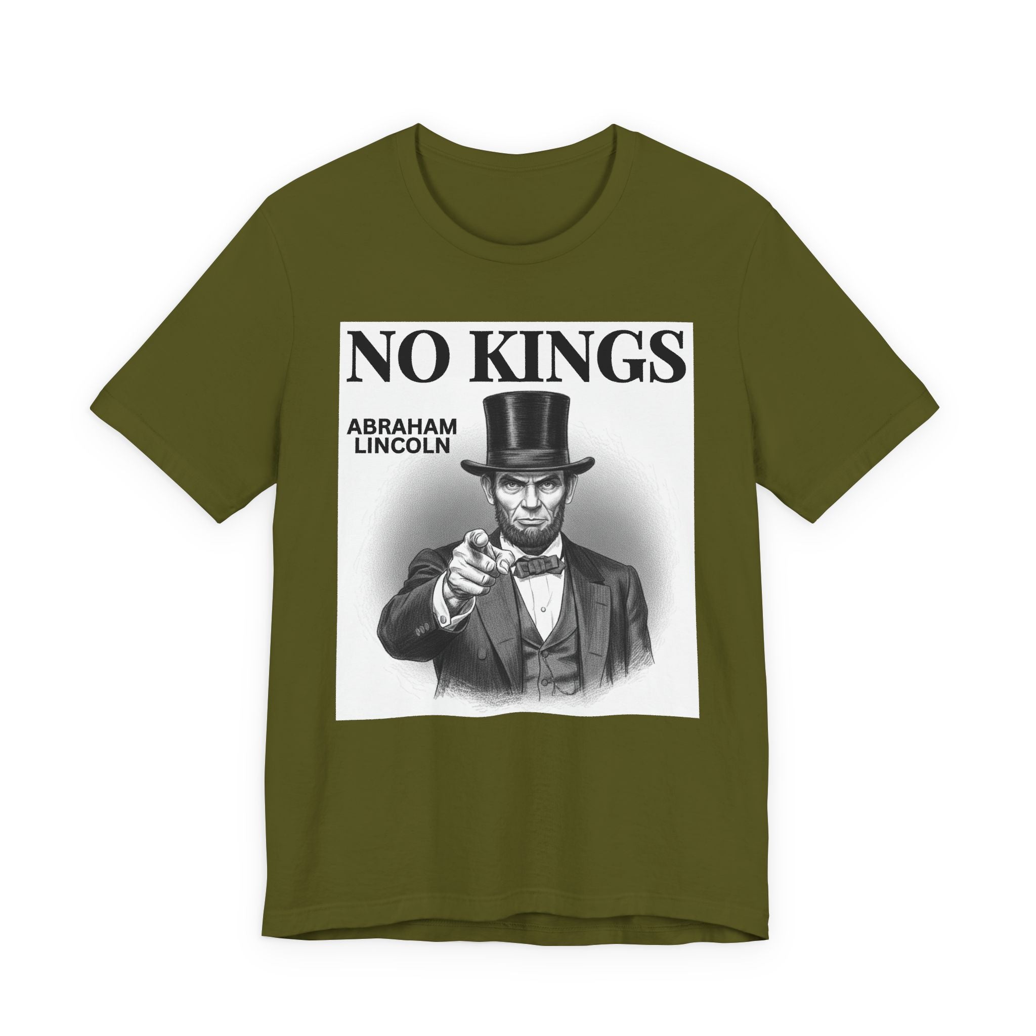 No Kings Abraham Lincoln T-Shirt