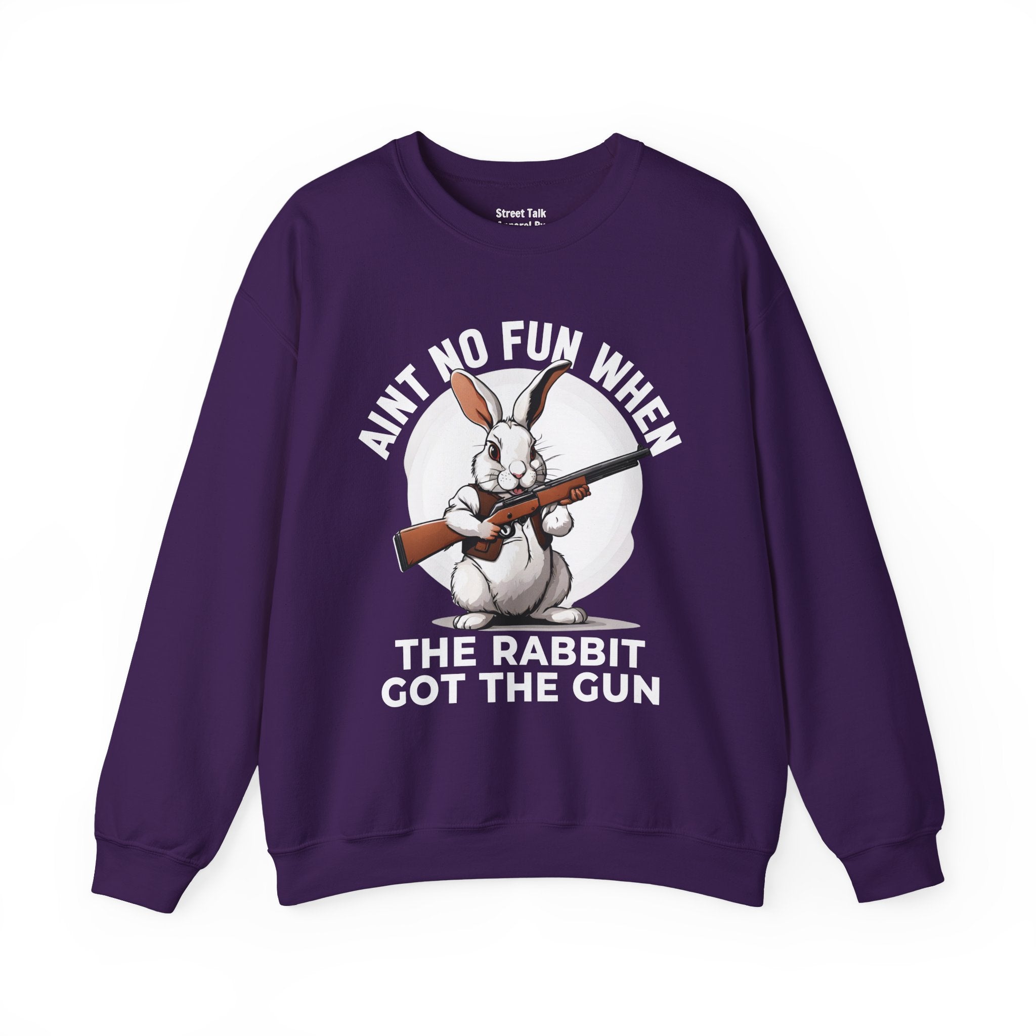 Aint No Fun When The Rabbit Got The Gun - Sweatshirt
