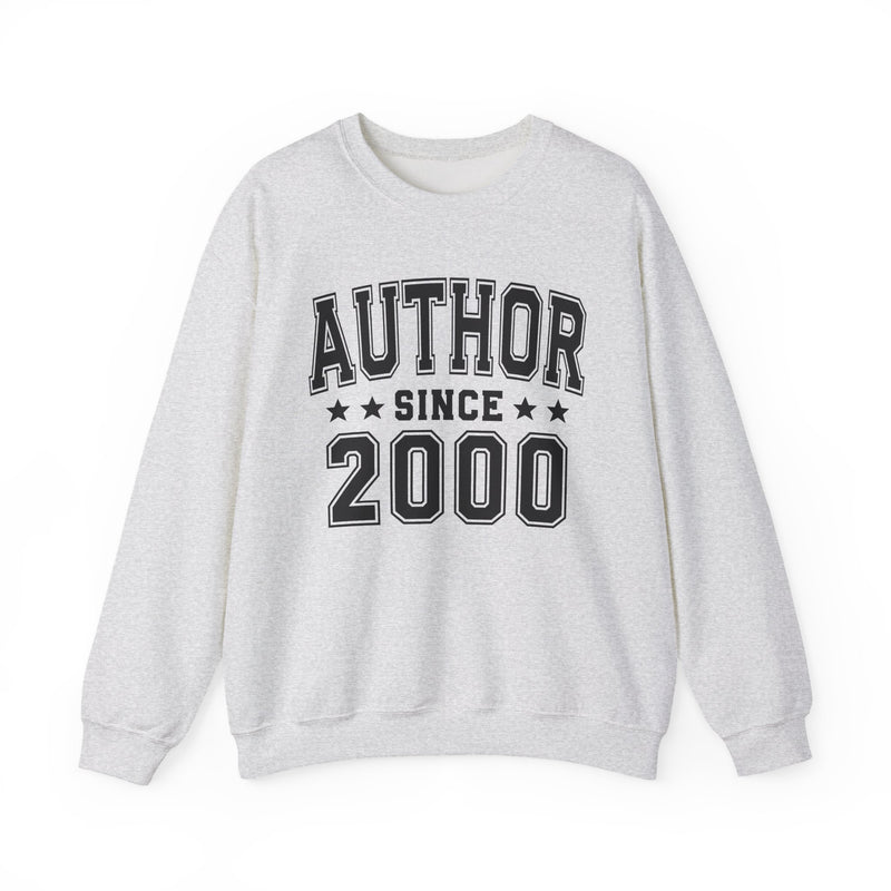 Author Since (Personalized Date) — Writer's Pride Sweatshirt
