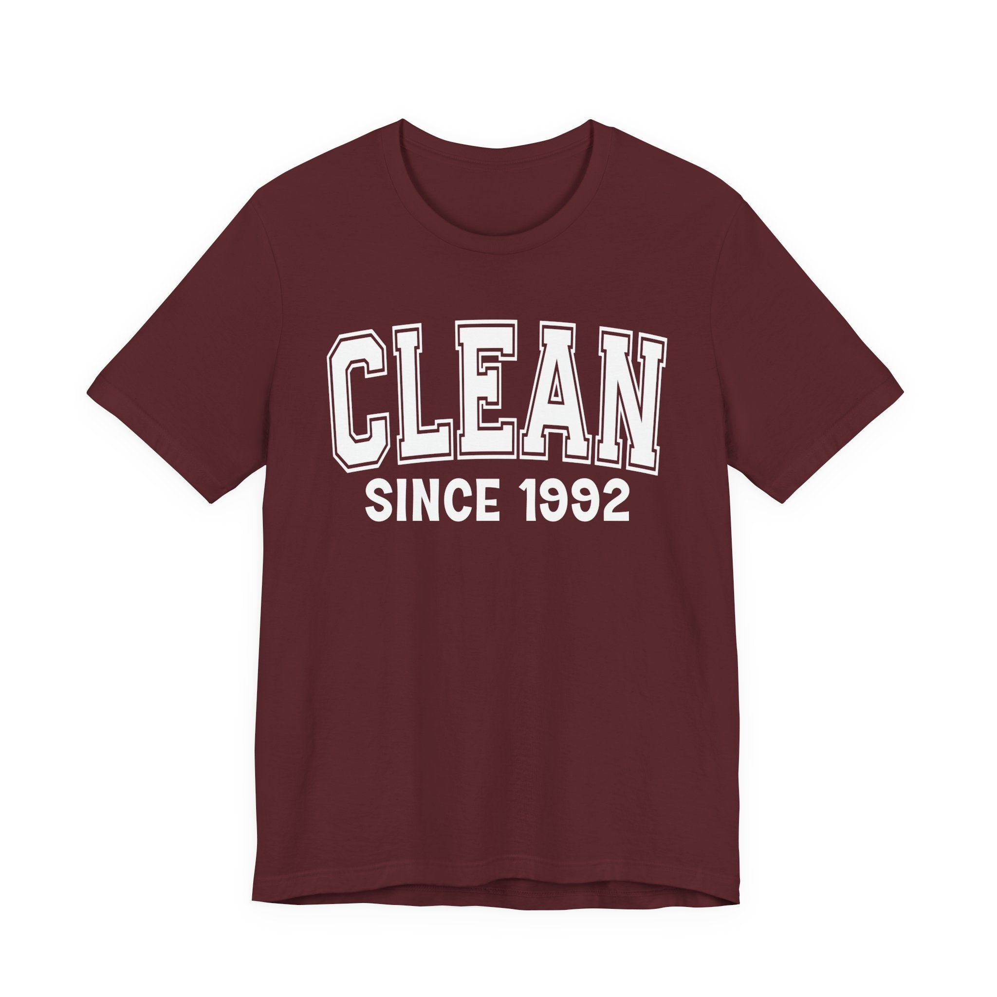 Clean Personalization T-Shirt - Add Your Special "Since Date"