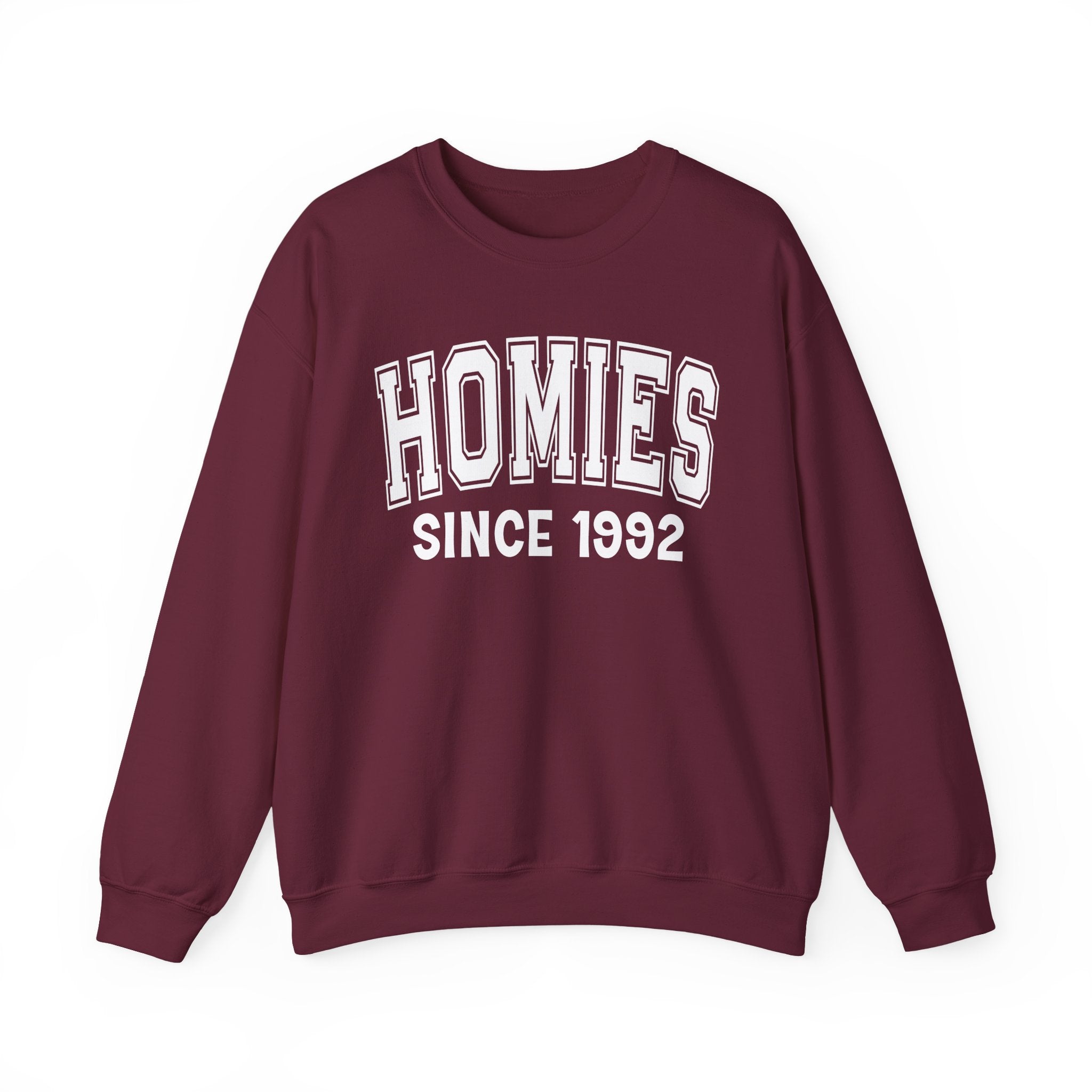 Homies Personalization Sweatshirt - Add Your Special "Since Date"