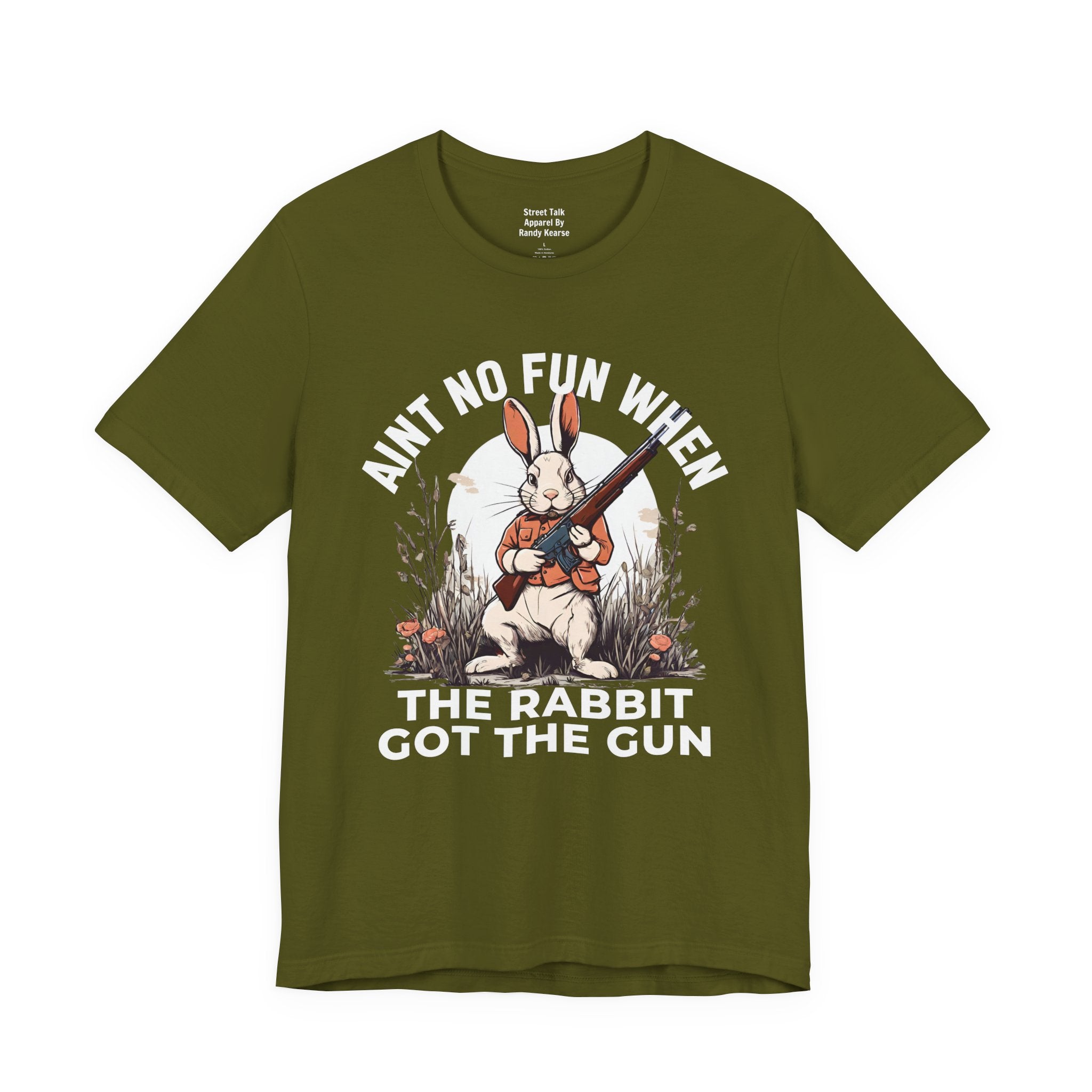 Aint No Fun When The Rabbit Got The Gun T-Shirt.
