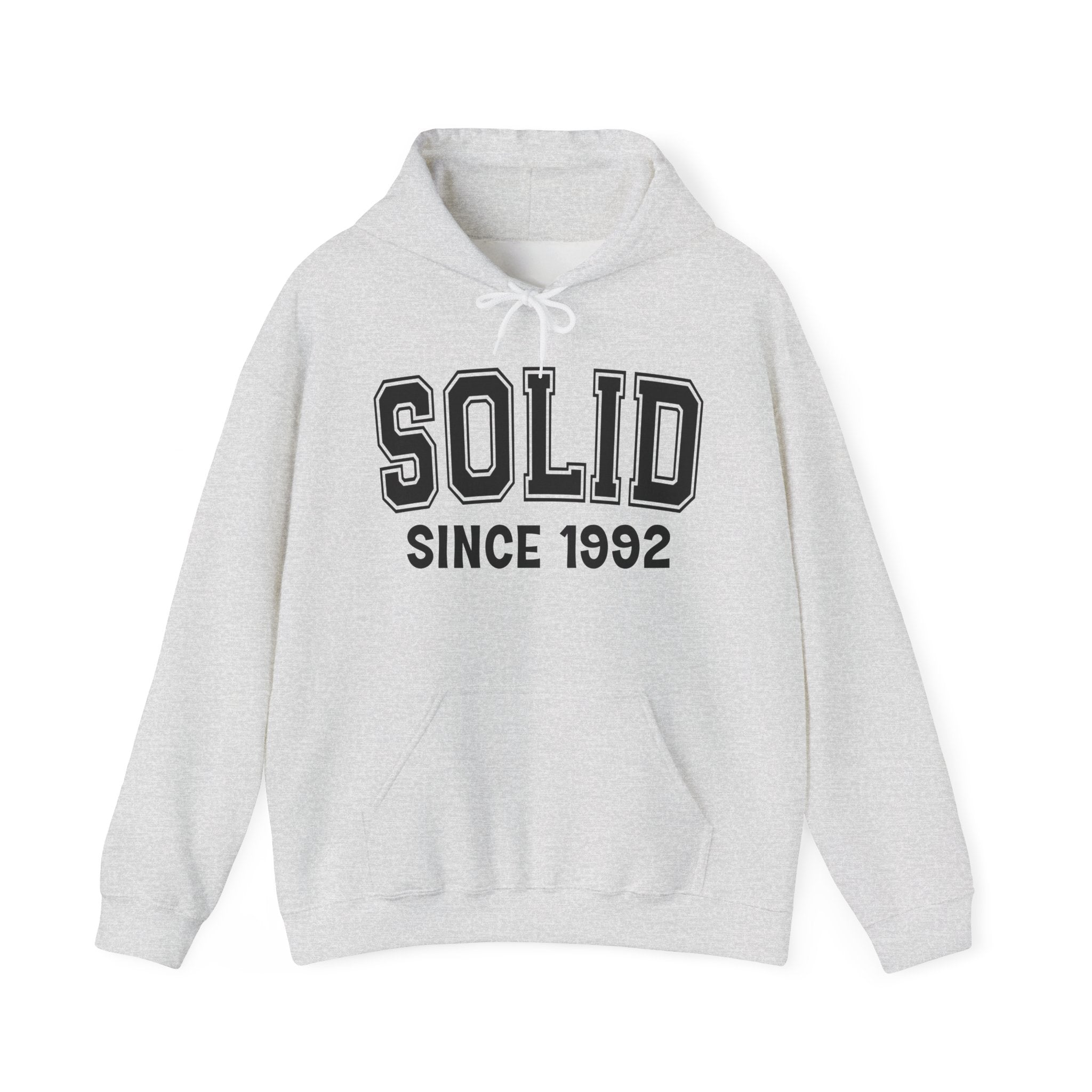 Solid Personalization Hoodie - Add Your Special "Since Date"