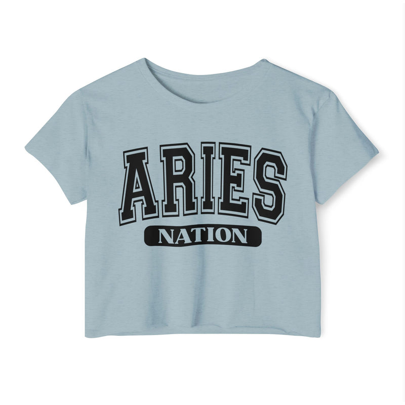 Aries Nation — Women’s Zodiac Festival Crop Top