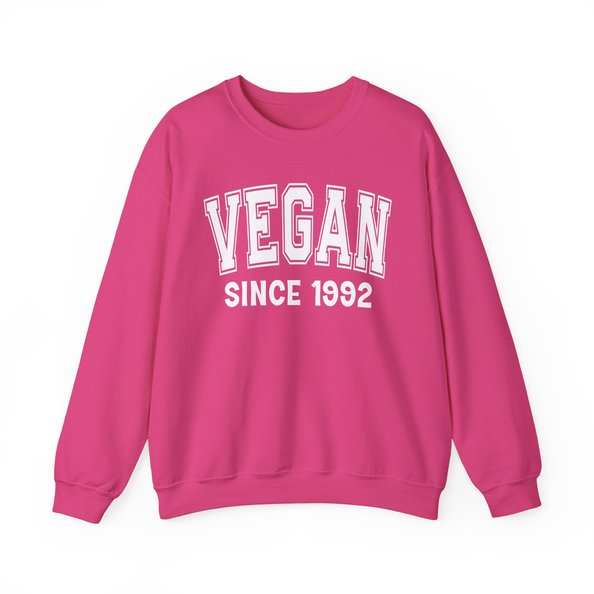 Vegan Personalization Sweatshirt - Add Your Special "Since Date"