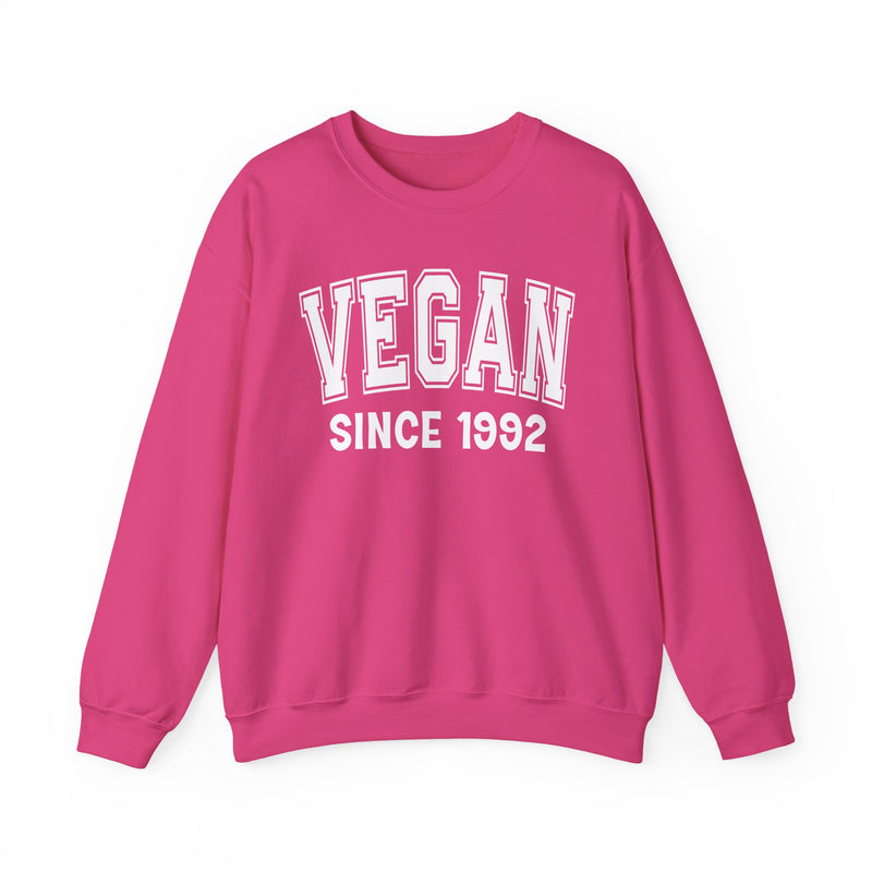 Vegan Personalization Sweatshirt — Add Your Special "Since Date"