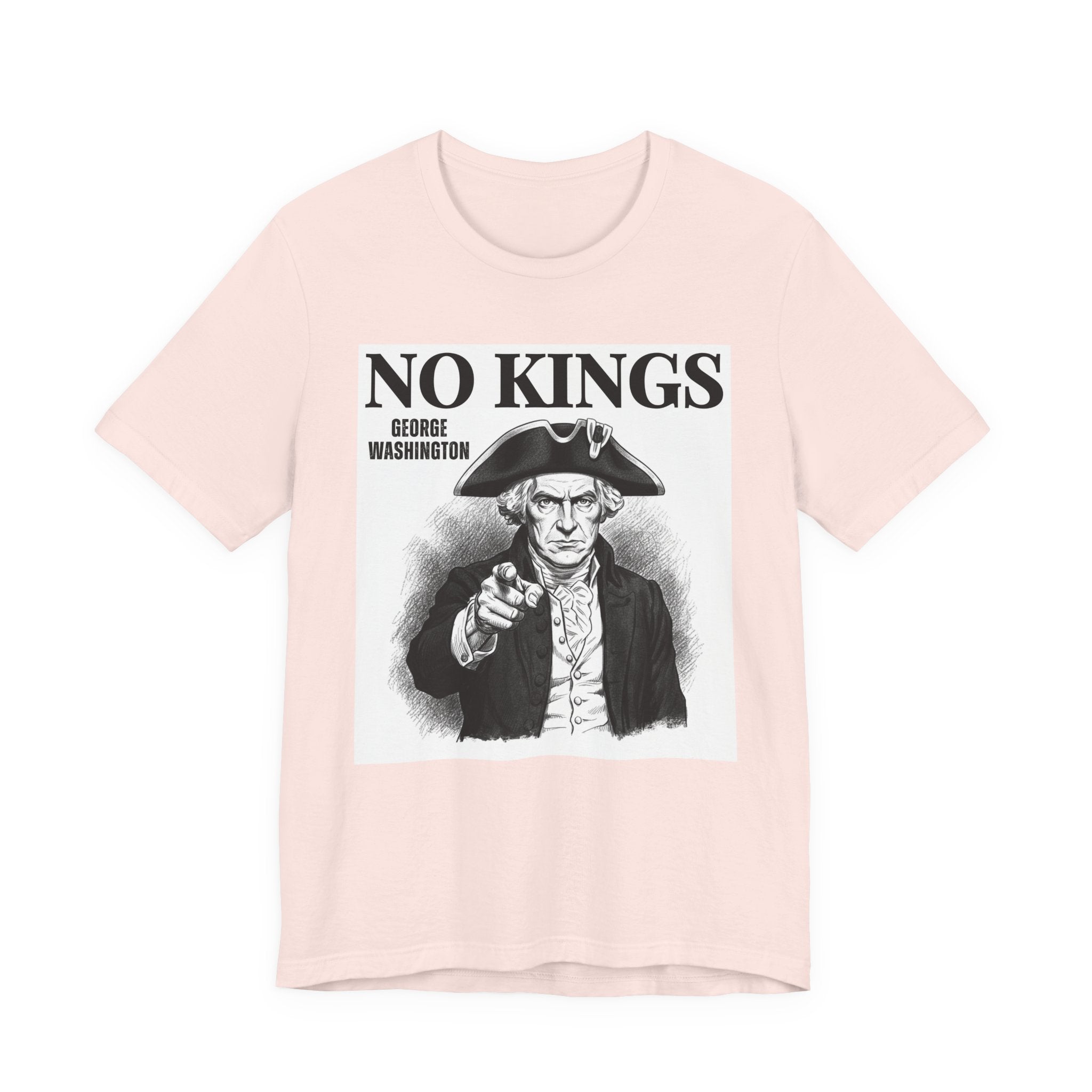 No Kings: George Washington T-Shirt