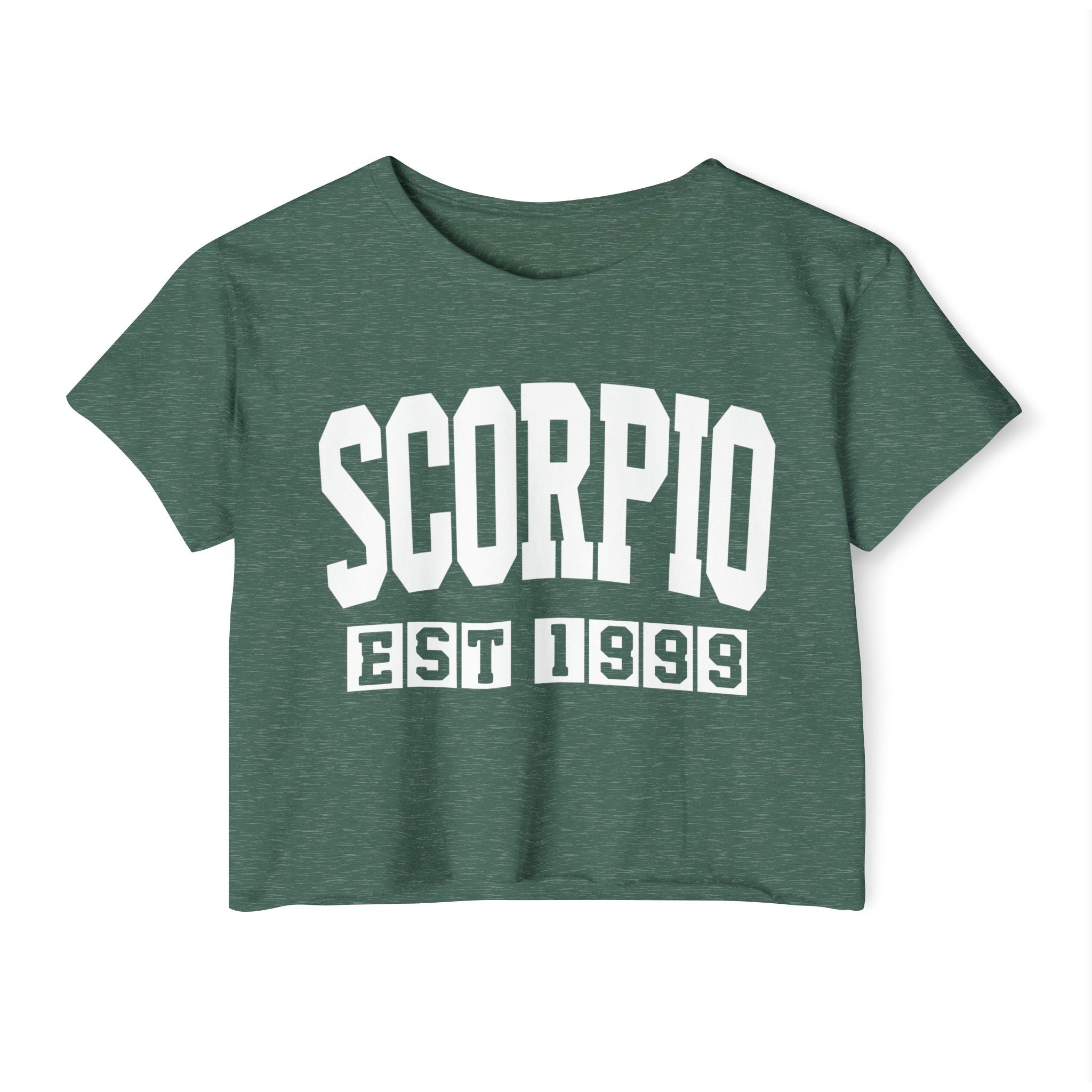 Scorpio EST (YEAR) Personalization -  Crop Top