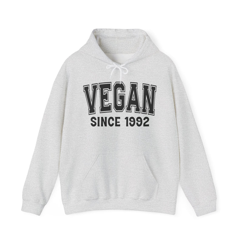 Vegan Personalization Hoodie — Add Your Special "Since Date"