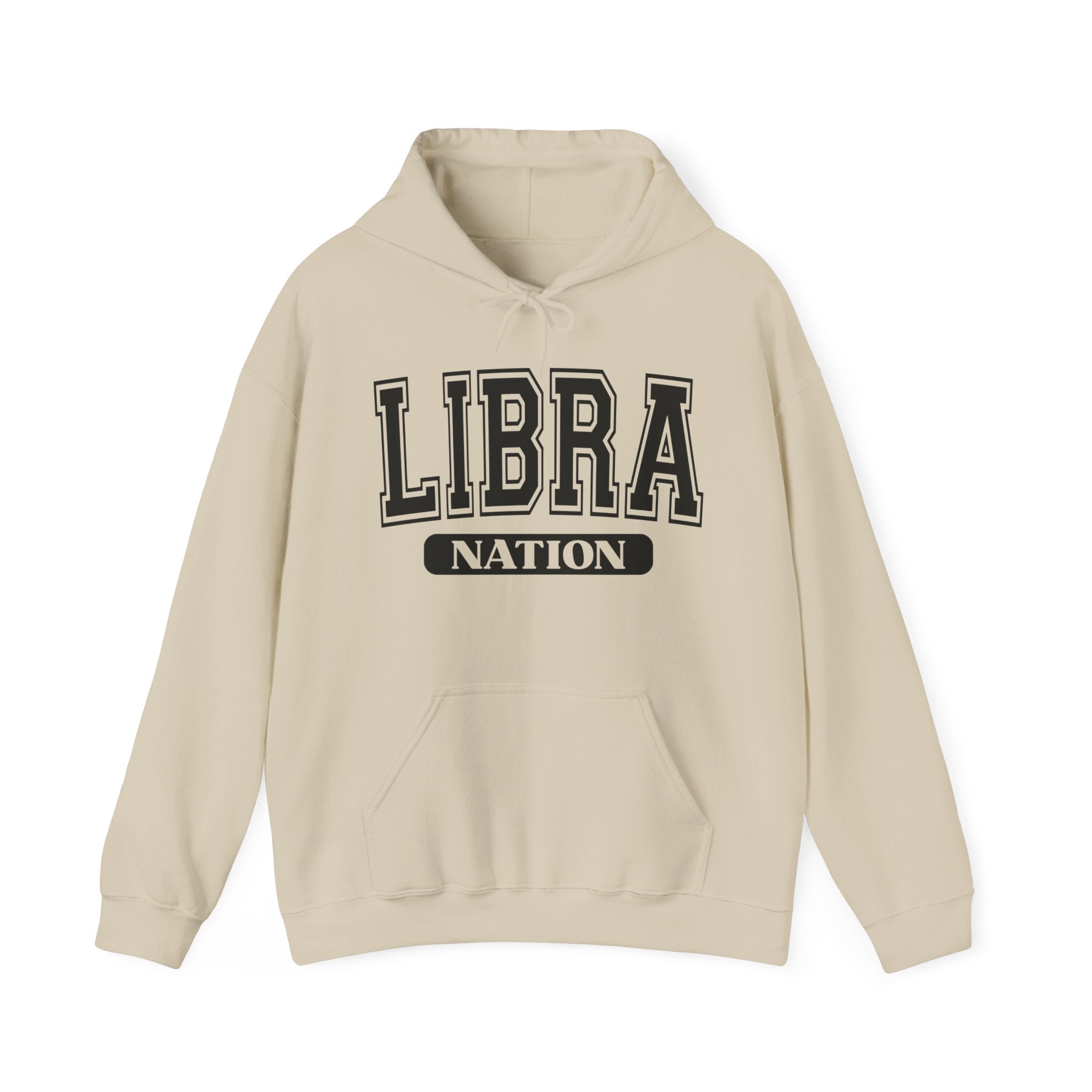 Libra Nation Hoodie — Zodiac Graphic Pullover for Gemini Fans