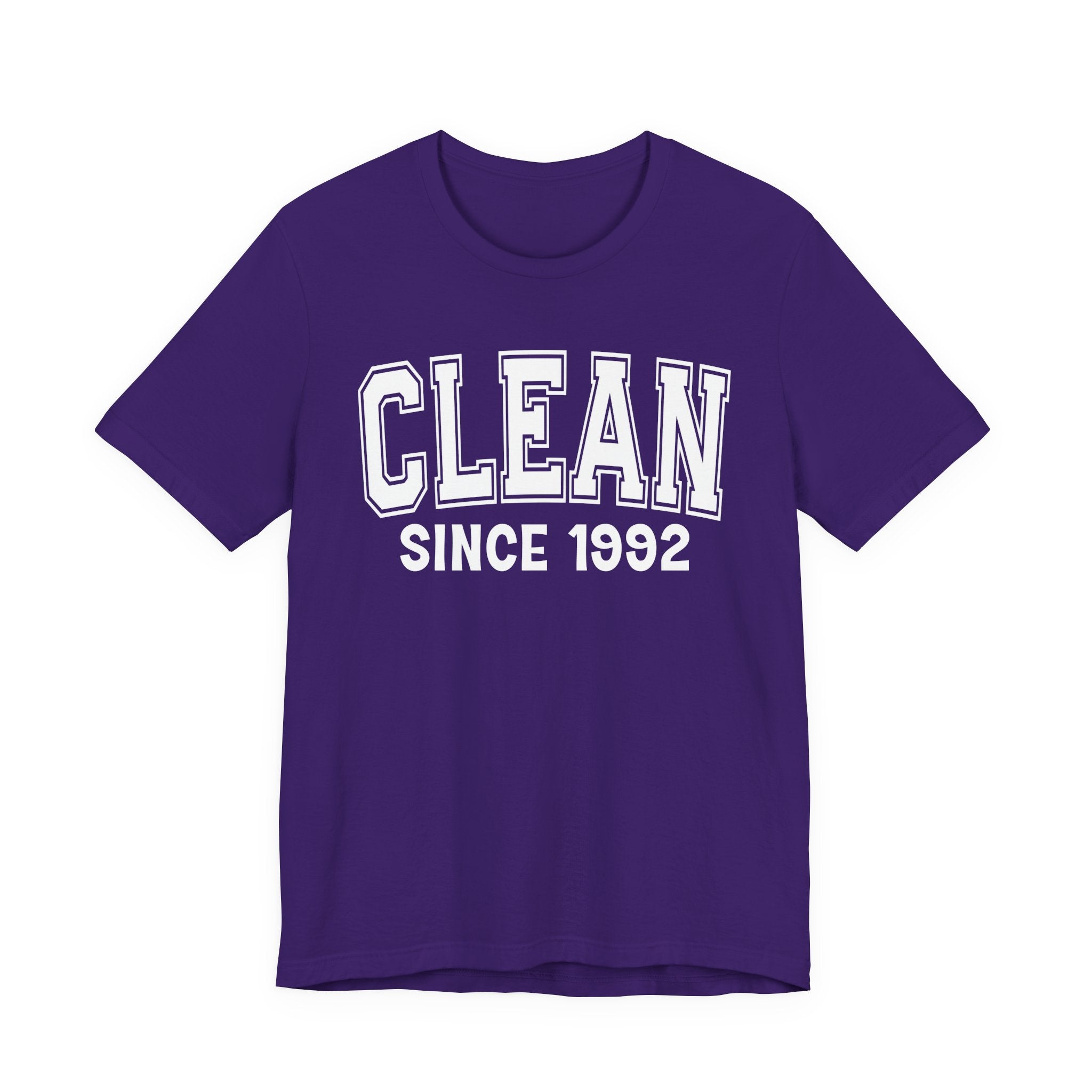 Clean Personalization T-Shirt - Add Your Special "Since Date"