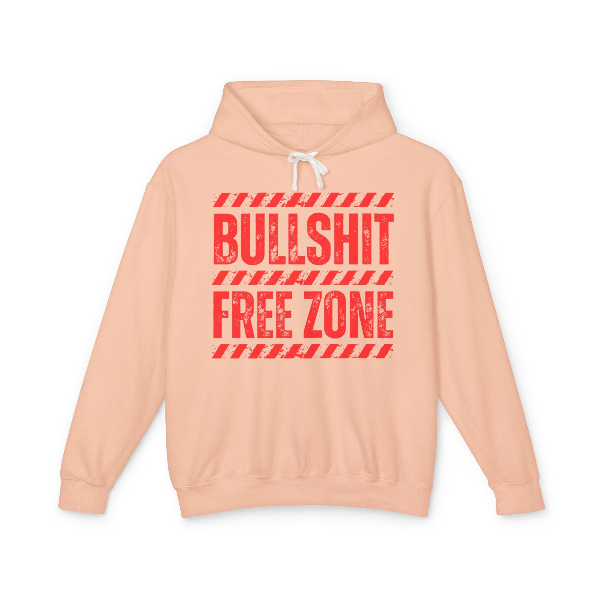 Bullshit Free Zone’ Hoodie — Funny Boundaries Hoodie