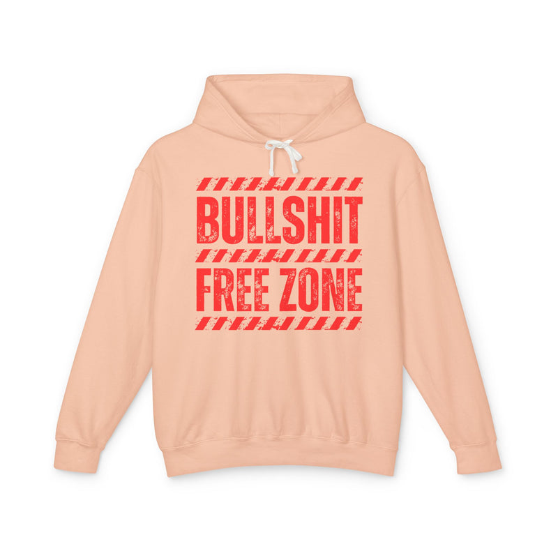 Bullshit Free Zone’ Hoodie — Funny Boundaries Hoodie