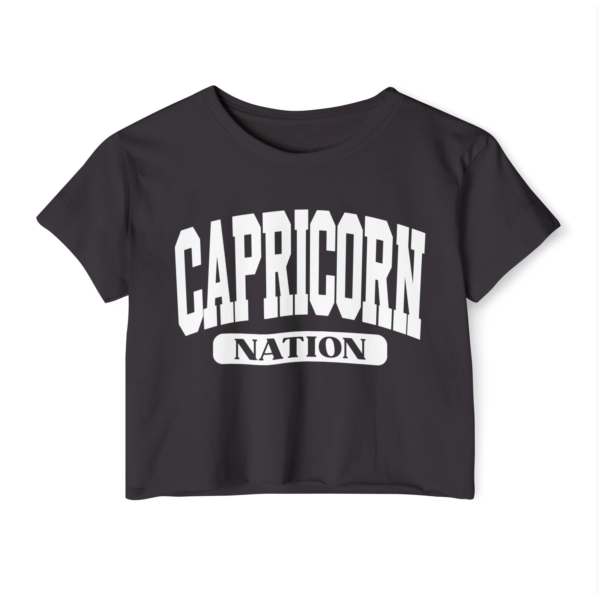 Capricorn Nation — Women’s Zodiac Festival Crop Top