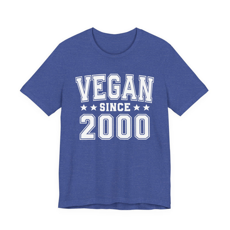 Vegan Since (Personalized Date) —  Bride/Married T-shirt, Wedding & Anniversary Gift
