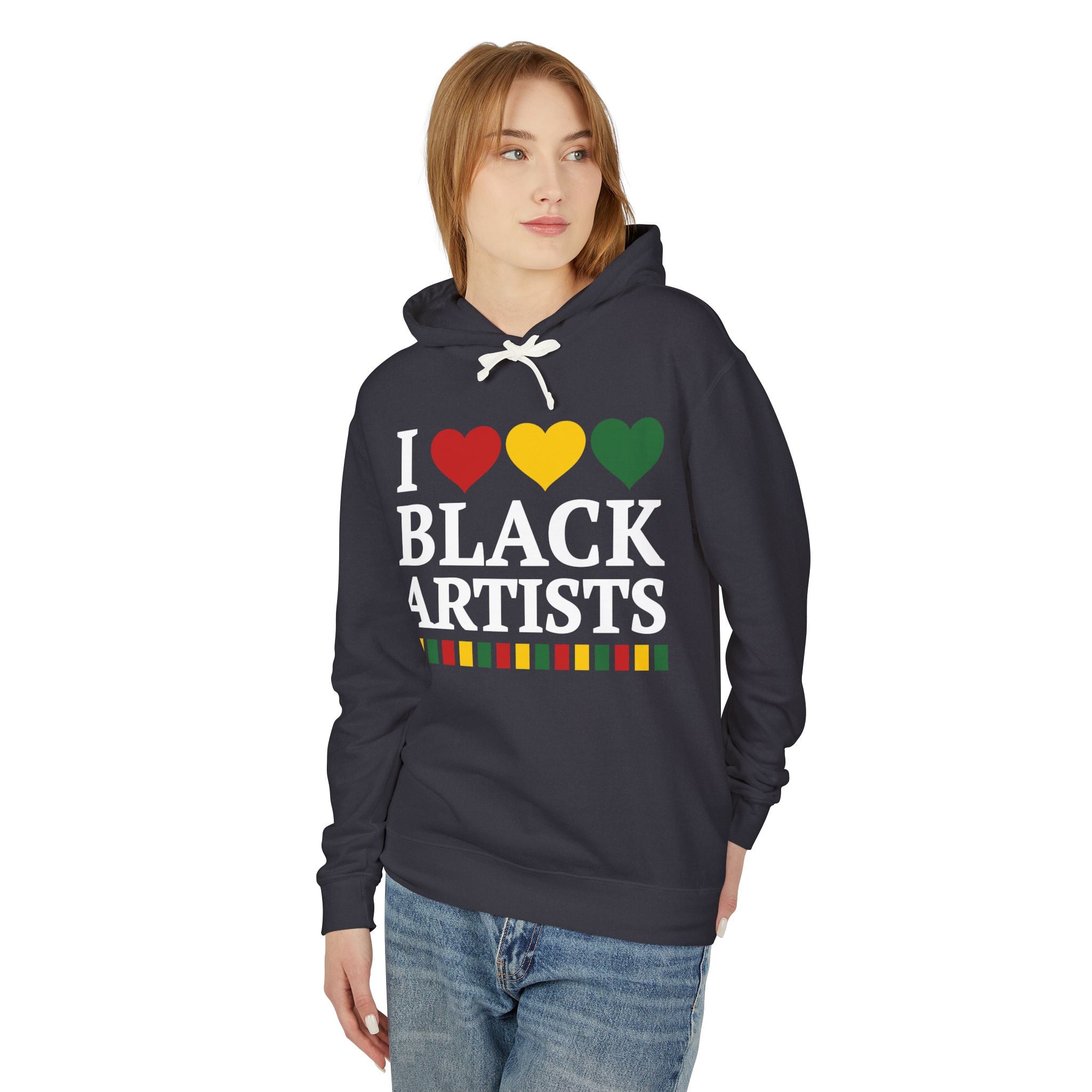 I Love Black Artists - Hoodie