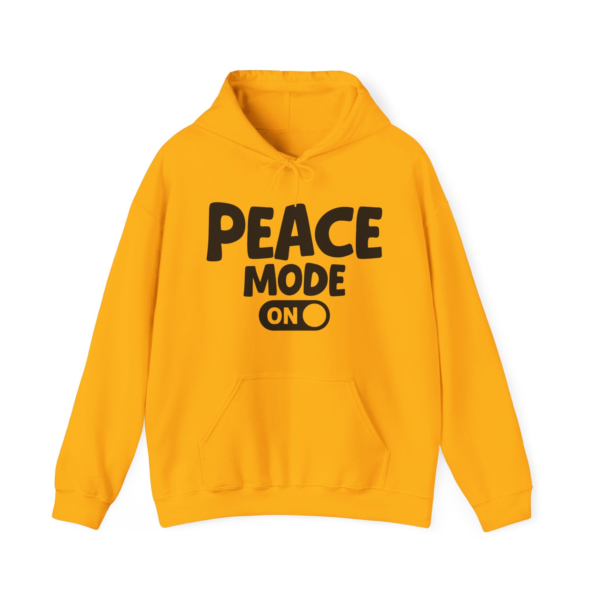 Peace Mode On — Motivational Positive Graphic Hoodie