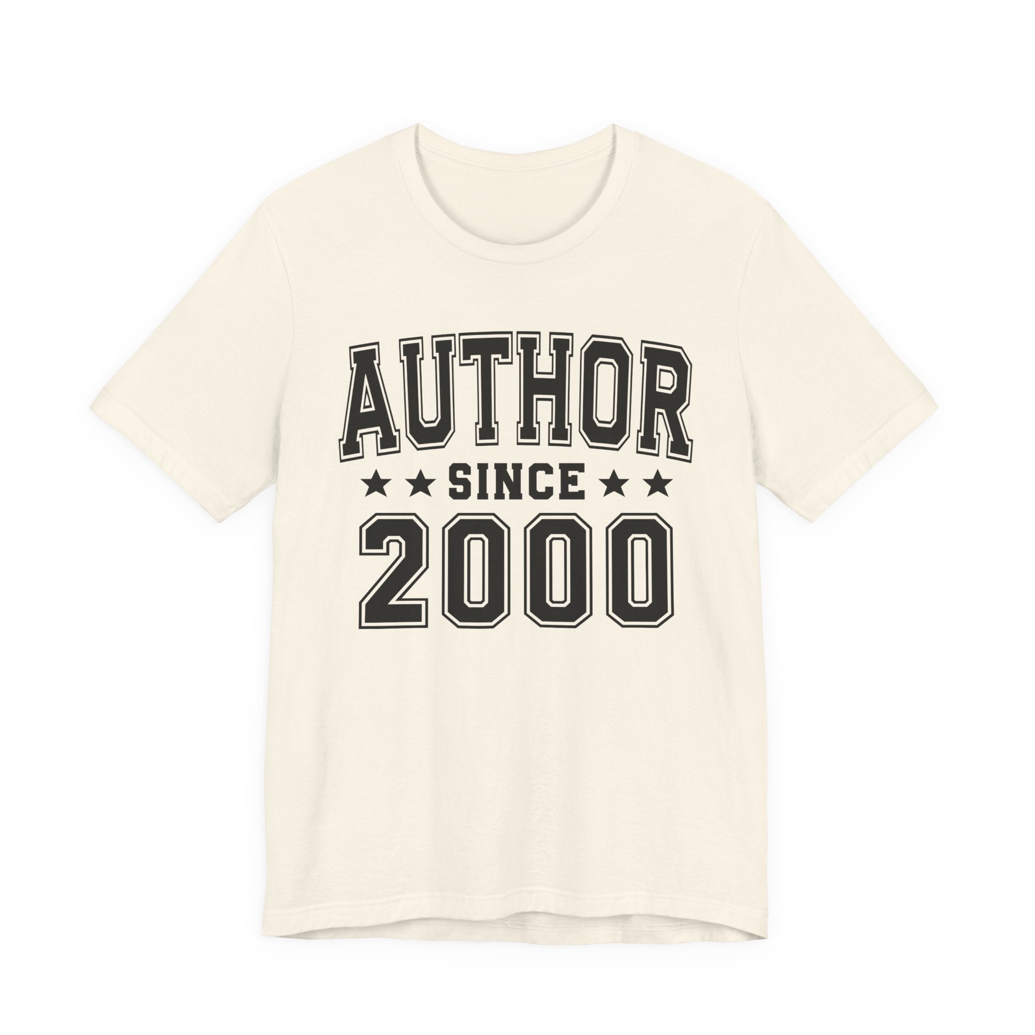 Author Since (Personalized Date) —  Bride/Married T-shirt, Wedding & Anniversary Gift