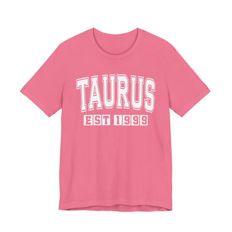 Taurus EST (YEAR) Personalization — Zodiac Birthday T-Shirt