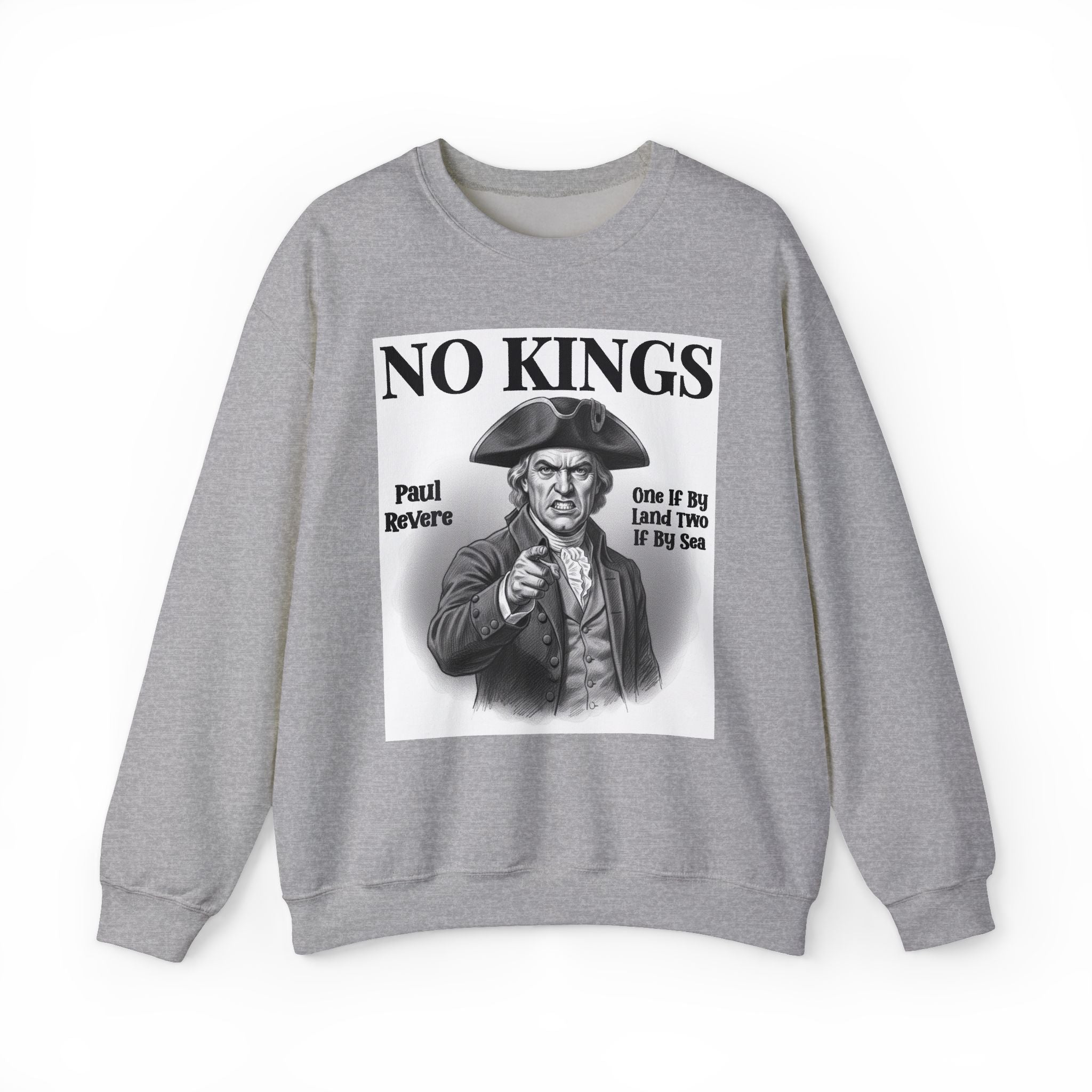 No Kings Paul Revere — Sweatshirt