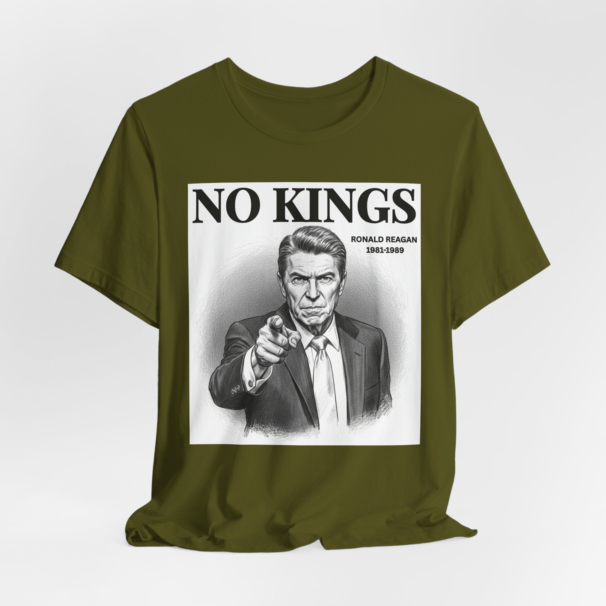 No Kings Ronald Reagan T-shirt