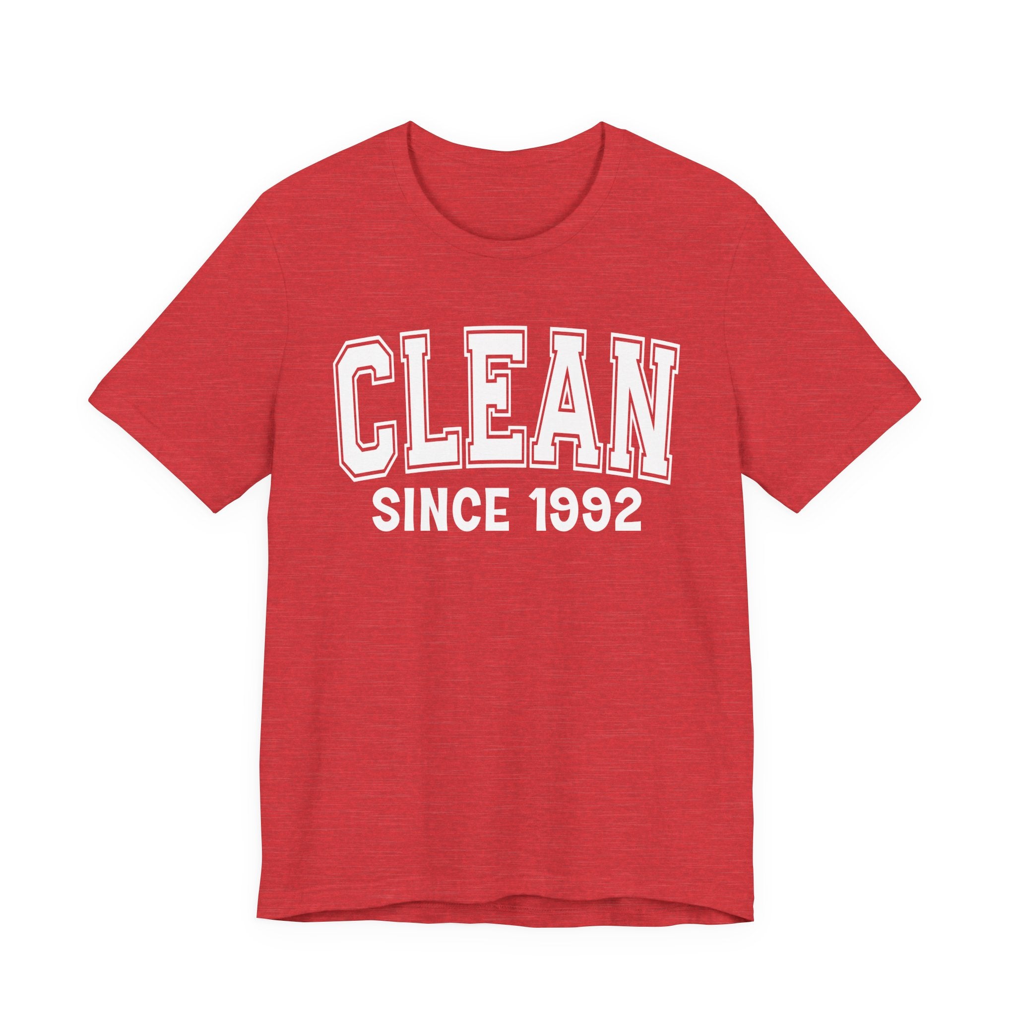 Clean Personalization T-Shirt - Add Your Special "Since Date"