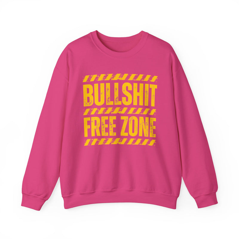 Bullshit Free Zone － Funny Energy Hoodie