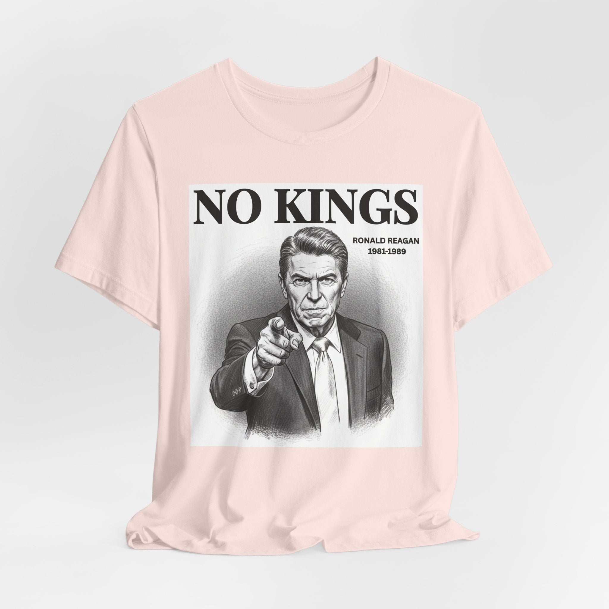 No Kings Ronald Reagan T-shirt