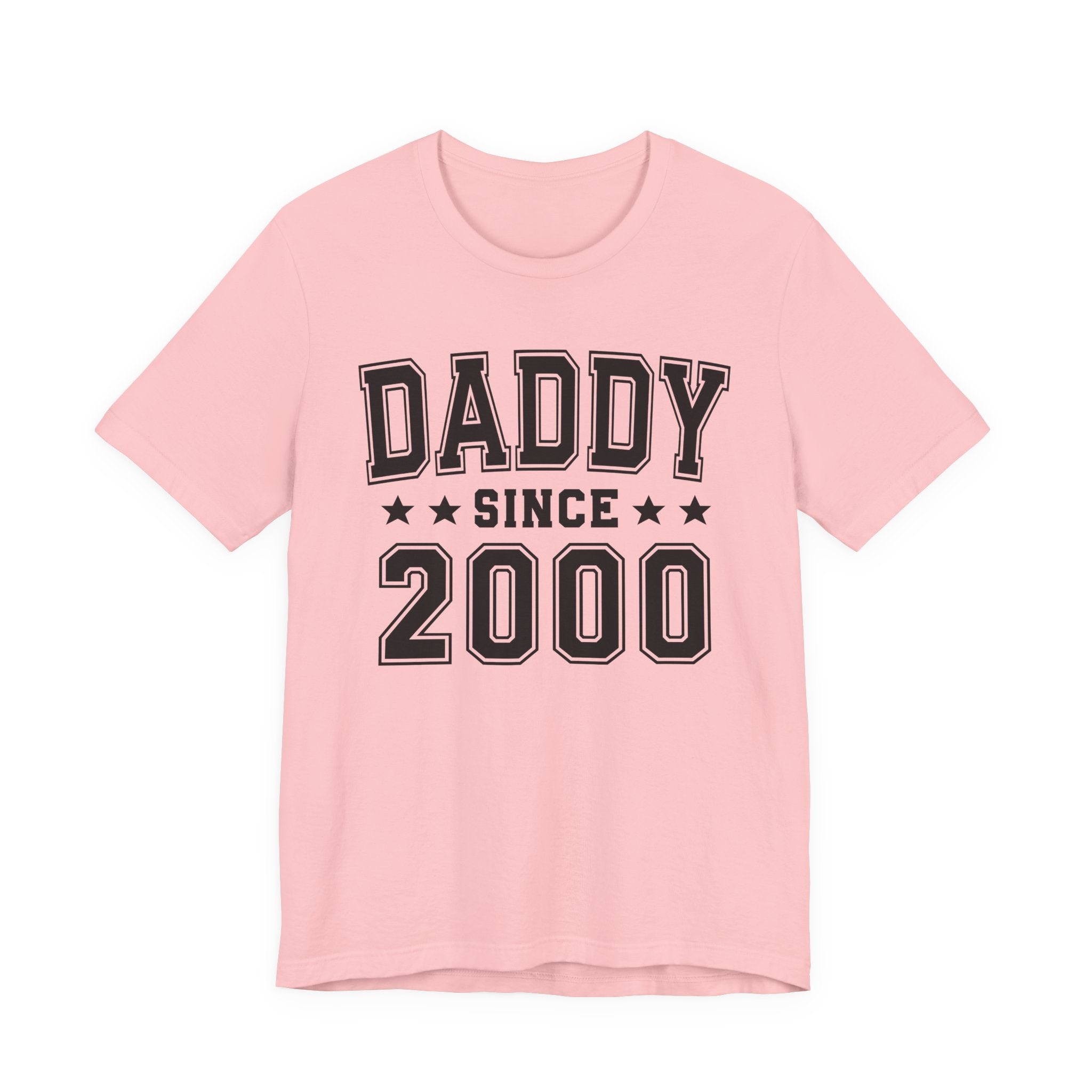 Daddy Since (Personalized Date) —  Fatherhood Pride T-shirt, Father's Day Gift