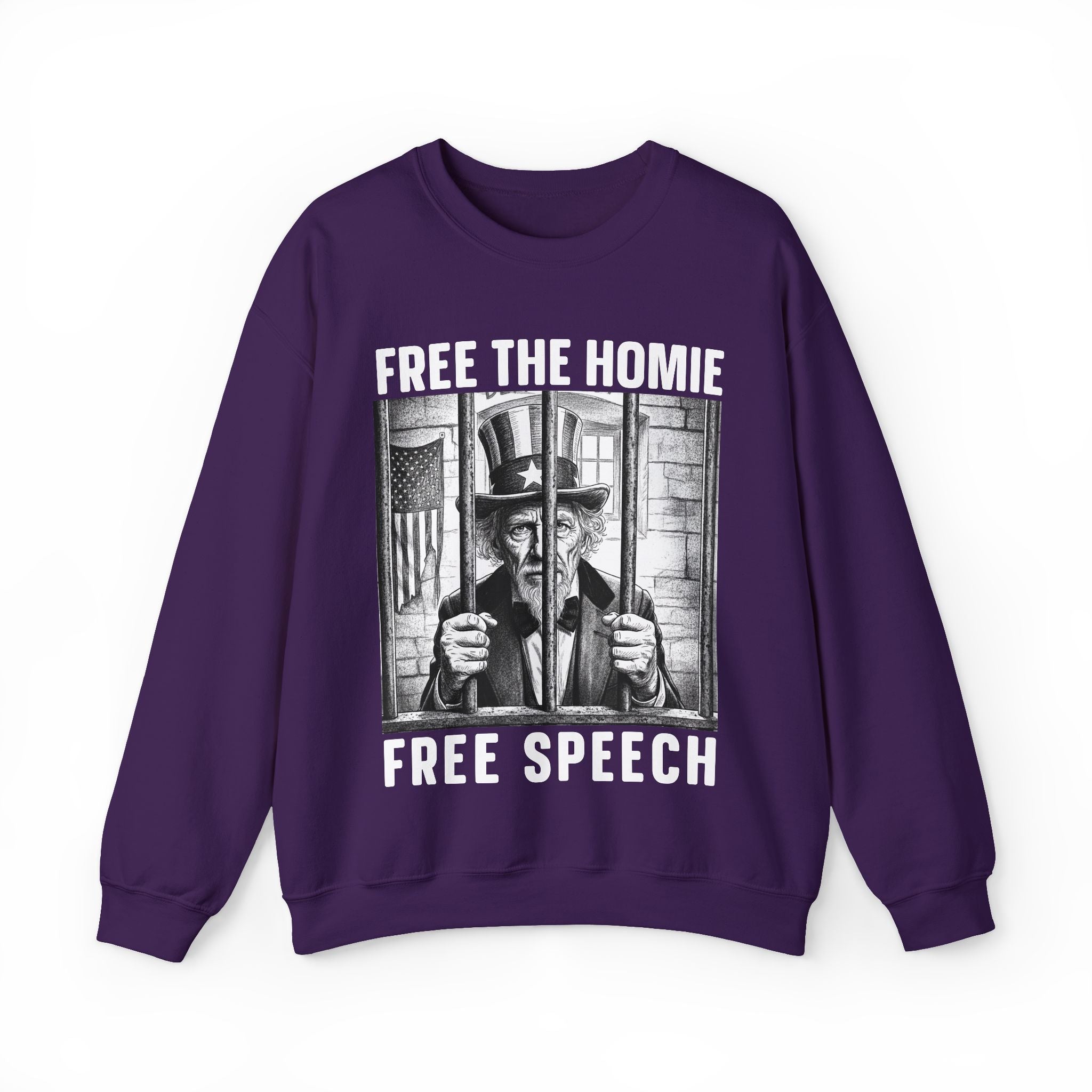 Free The Homie Free Speech — Sweatshirt