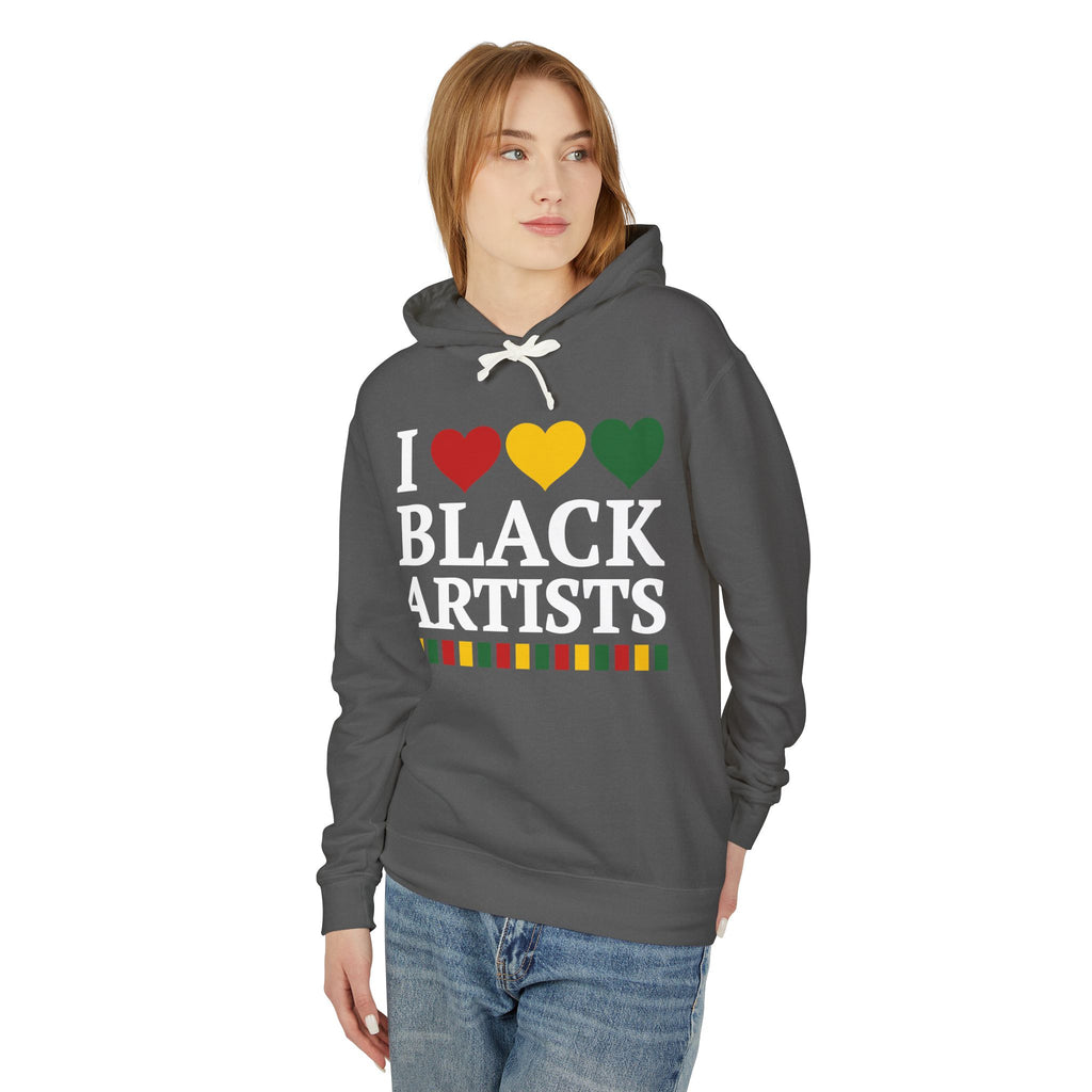 I Love Black Artists - Hoodie