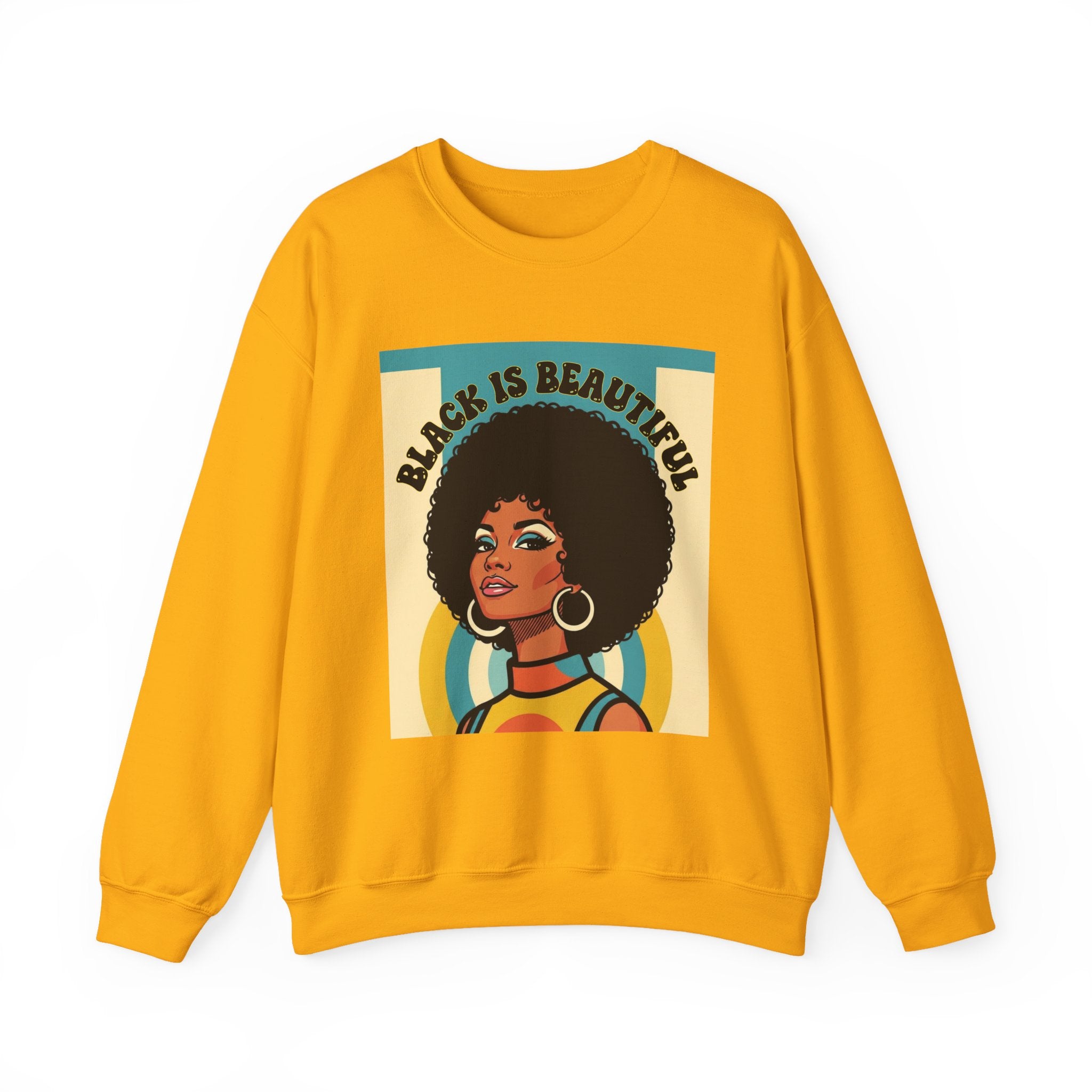 Black Is Beautiful — African American Pride Sweatshirt