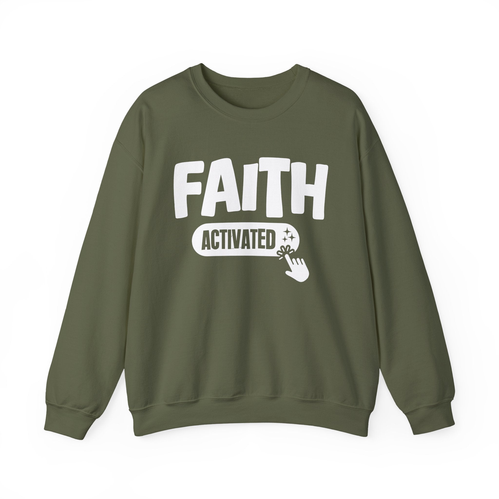 Faith Activated - Motivational Sweatshirt