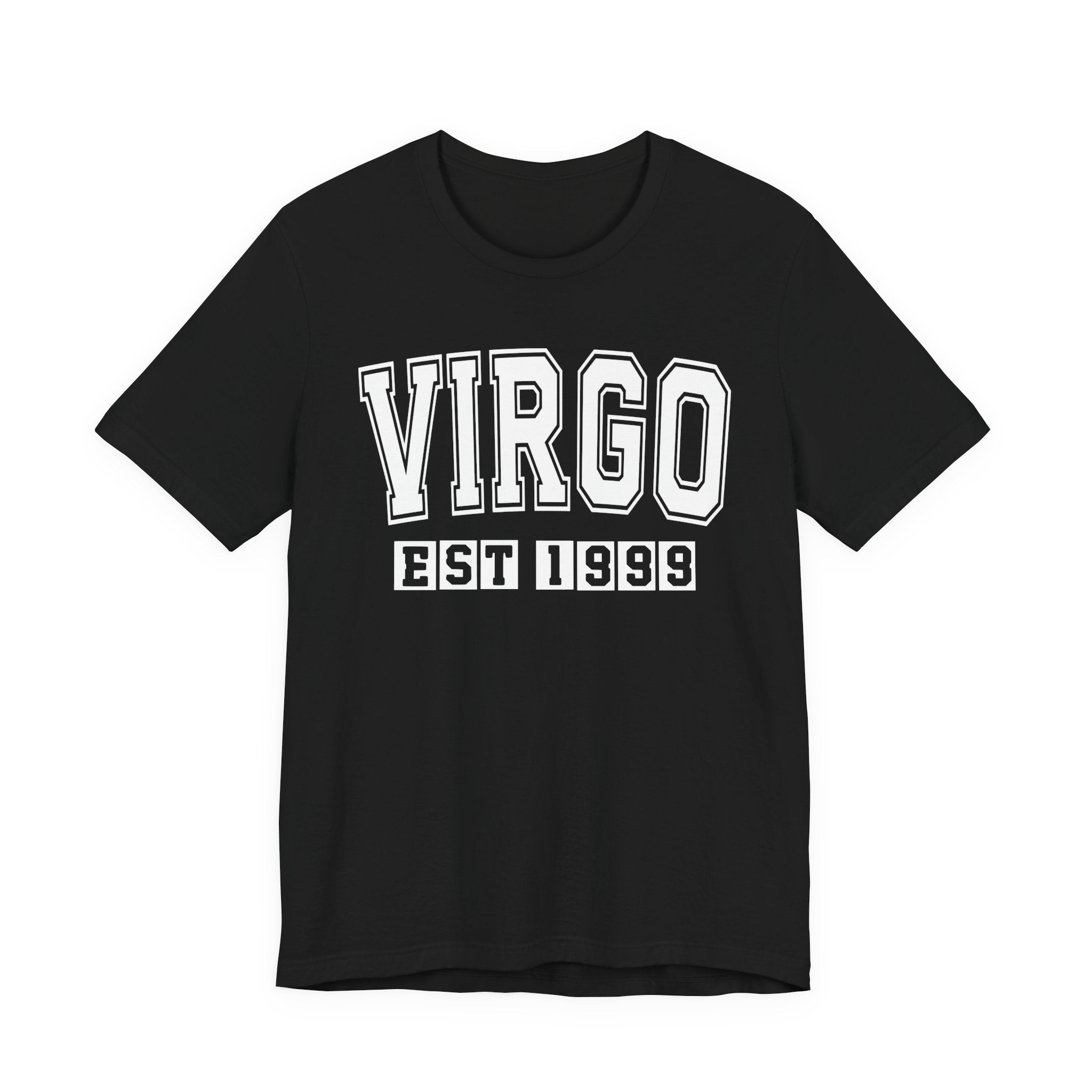 Virgo EST (YEAR) Personalization — Zodiac Birthday Tee Shirt