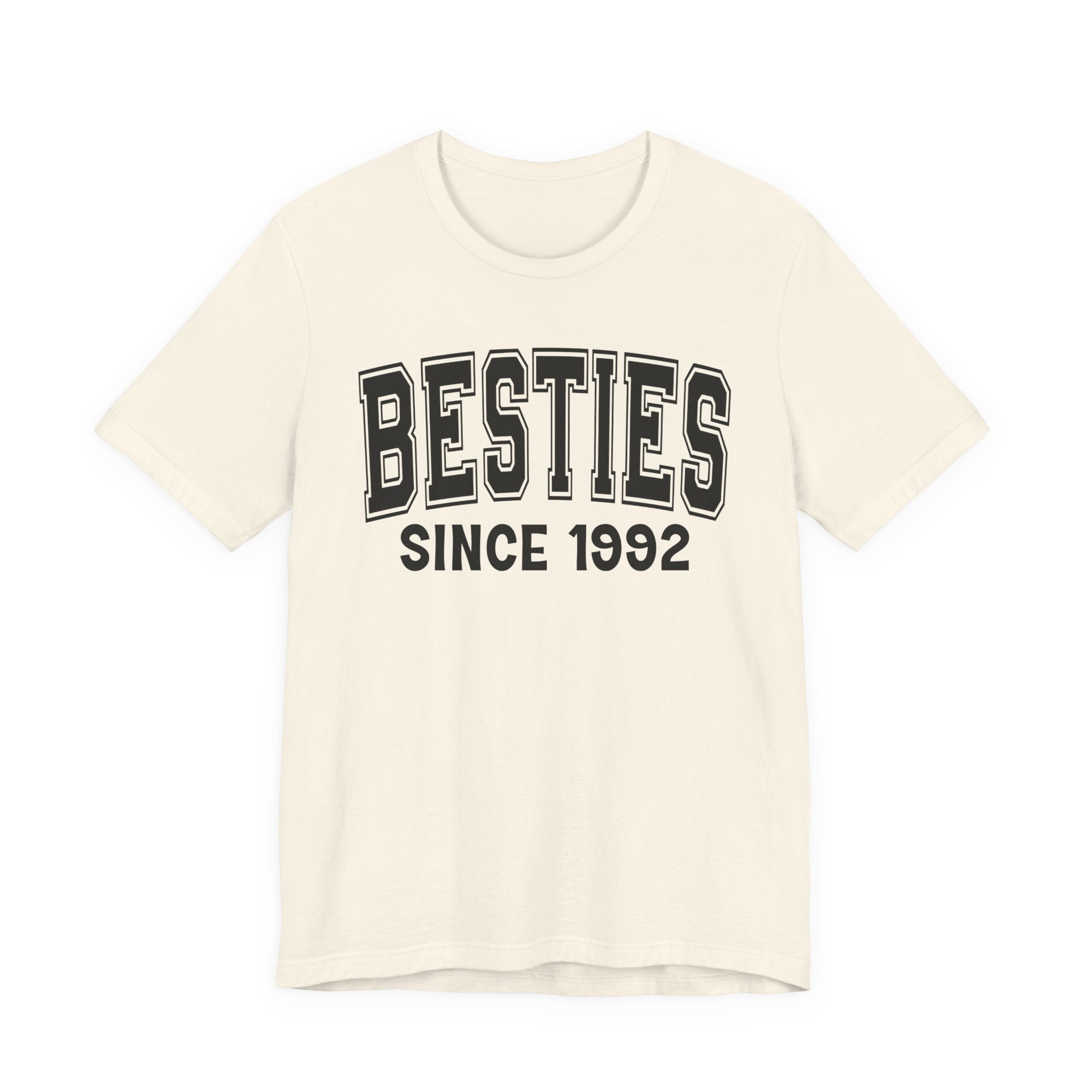Besties Personalization T-Shirt - Add Your Special "Since Date"