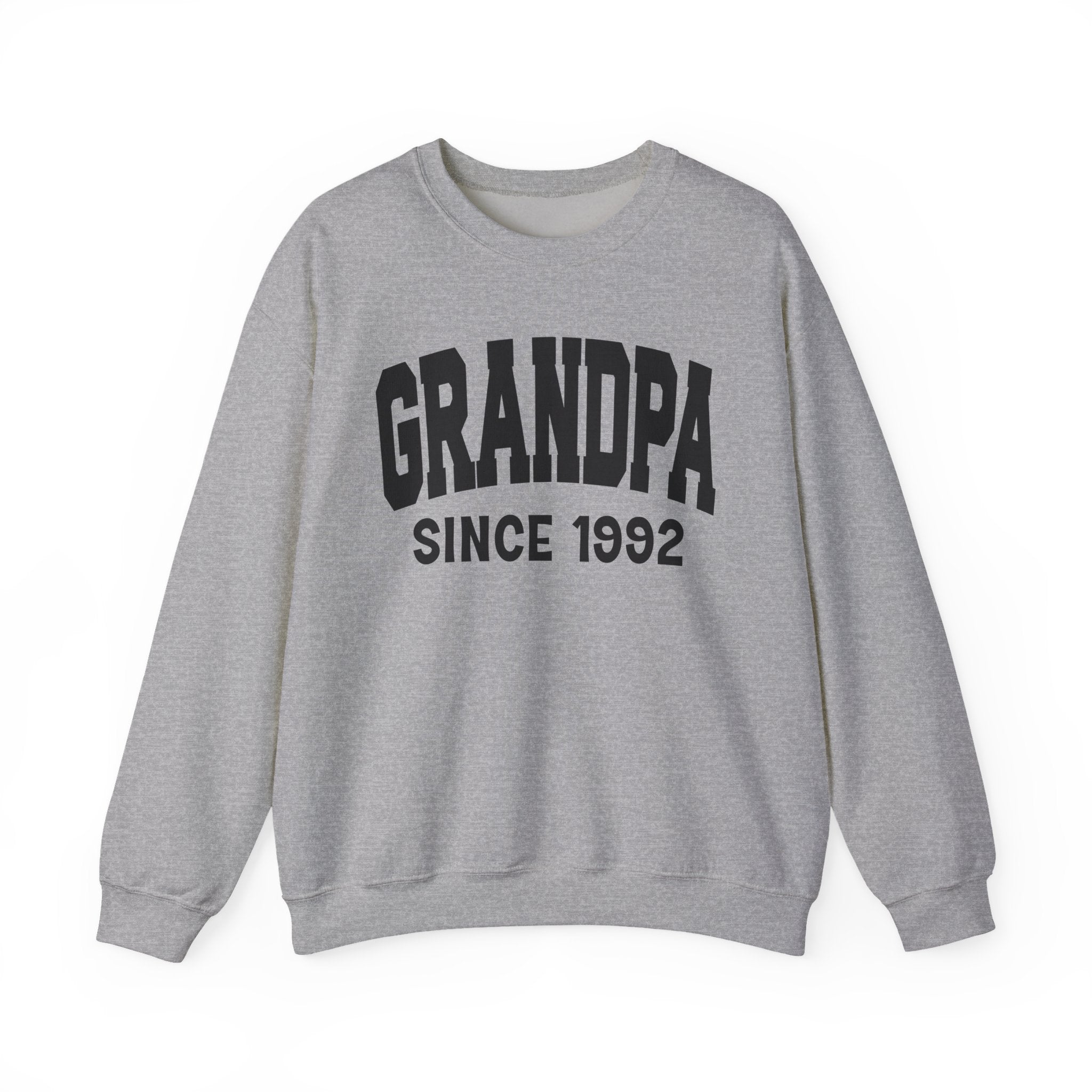 Grandpa Personalization Sweatshirt - Add Your Special "Since Date"
